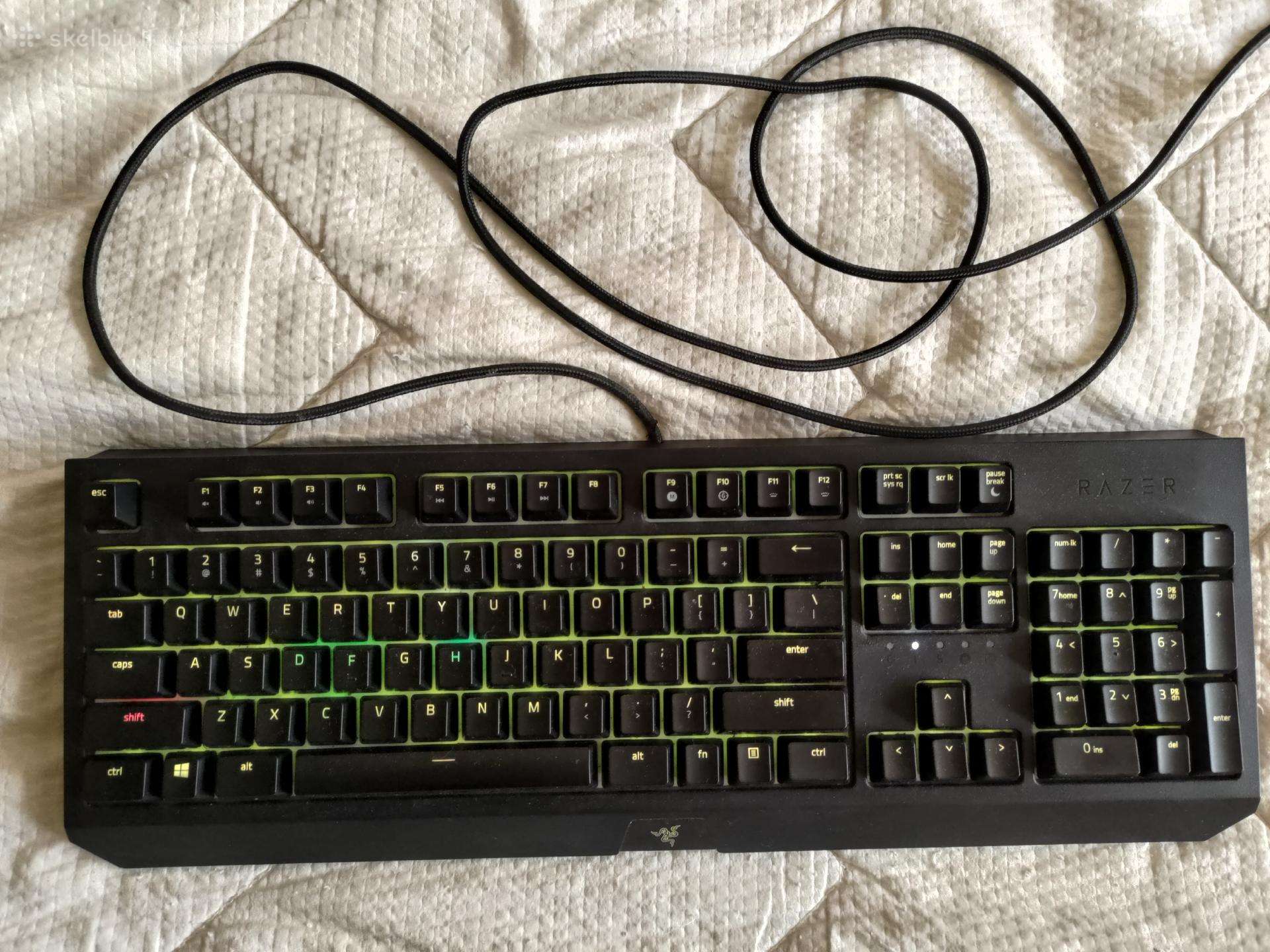 Mechanine razer blackwidow 2019, green switch
