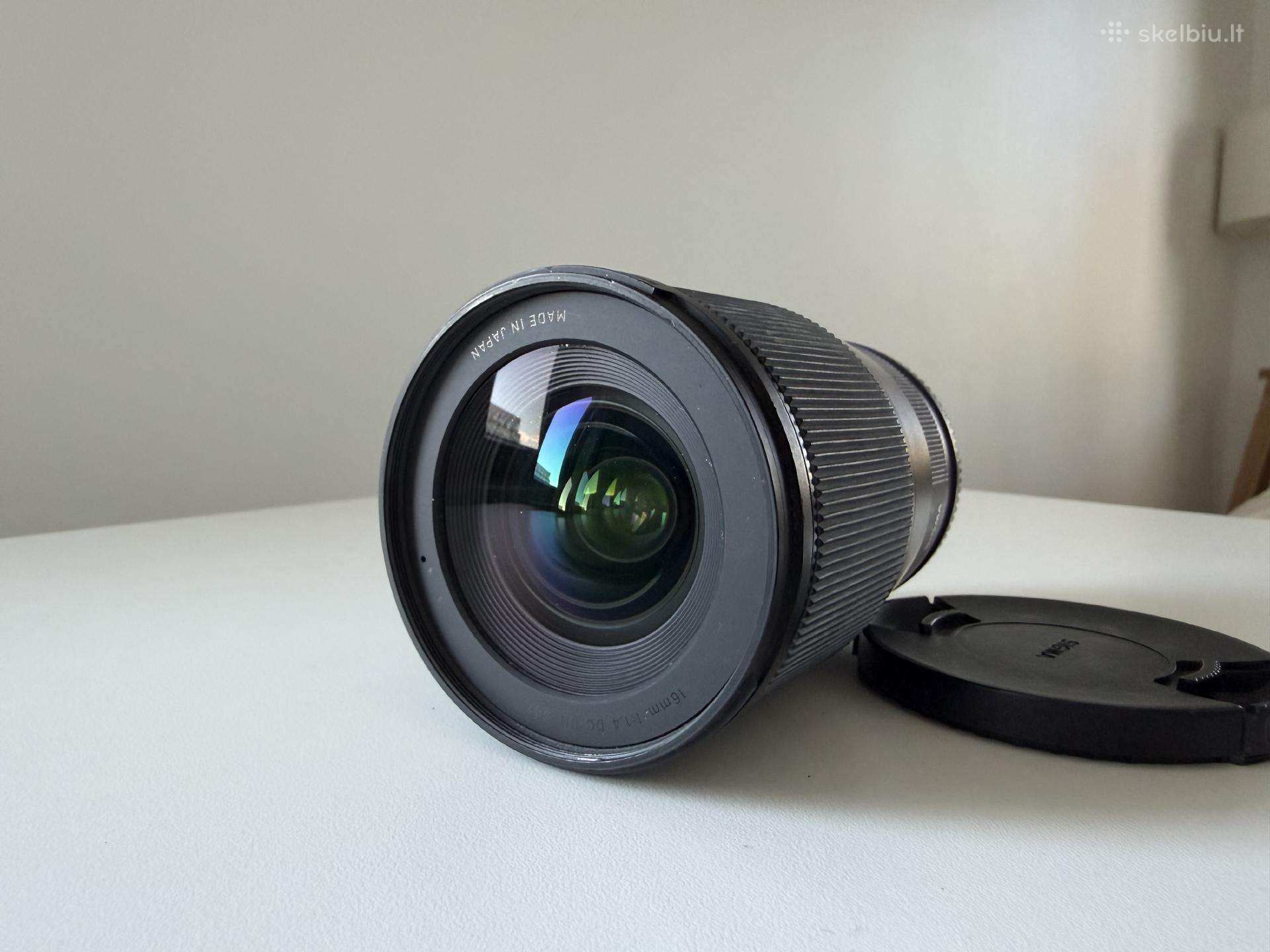 Sigma 16mm f1.4 Dc Dn Sony F mount