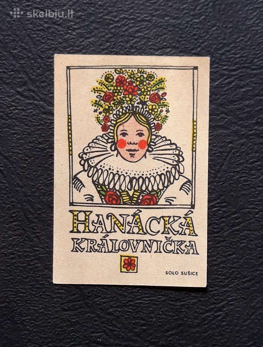 Degtukų etiketė Čekoslovakija 1960-ji 021