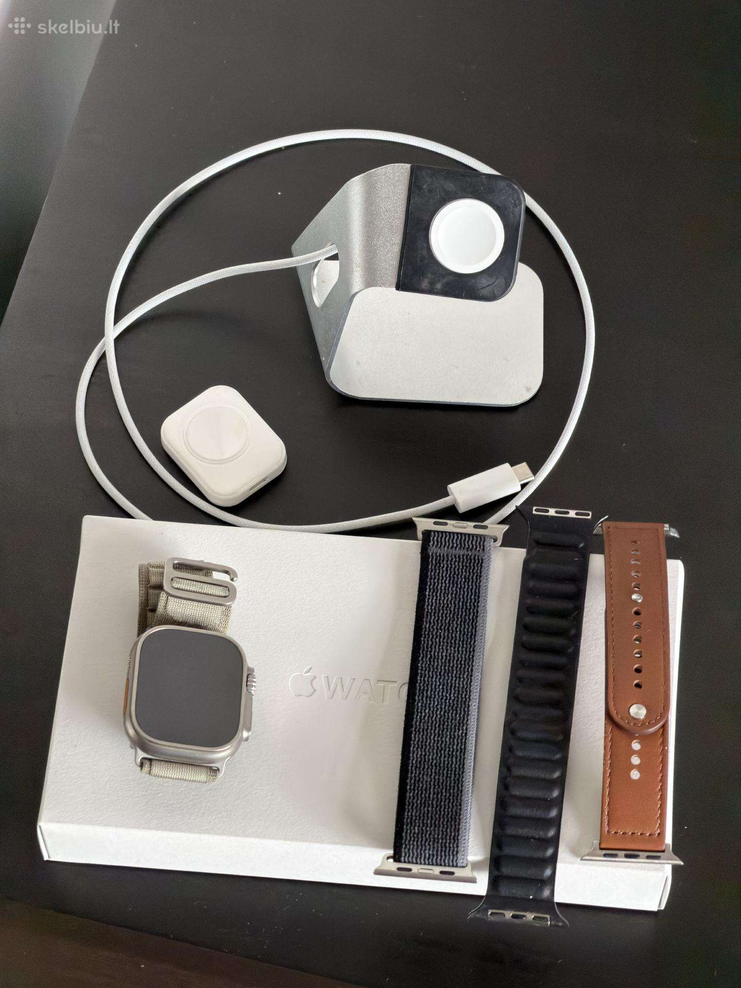 Apple watch Ultra su priedais