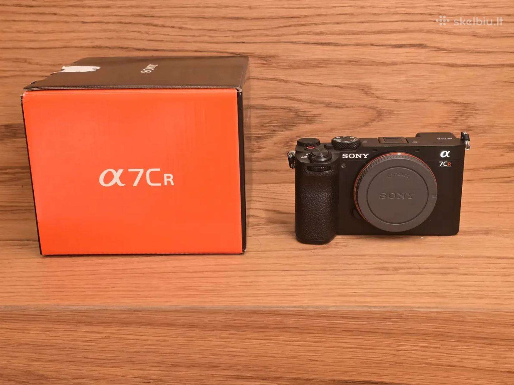 Sony A7cr su originalia pakuote, puikios būklės