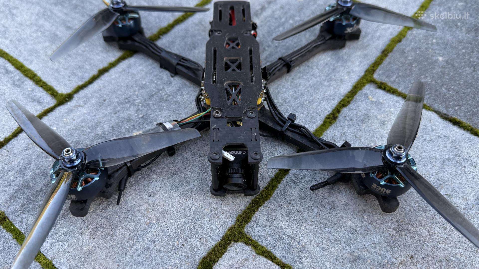 5" Fpv Dronas su Walksnail Avatar Vtx