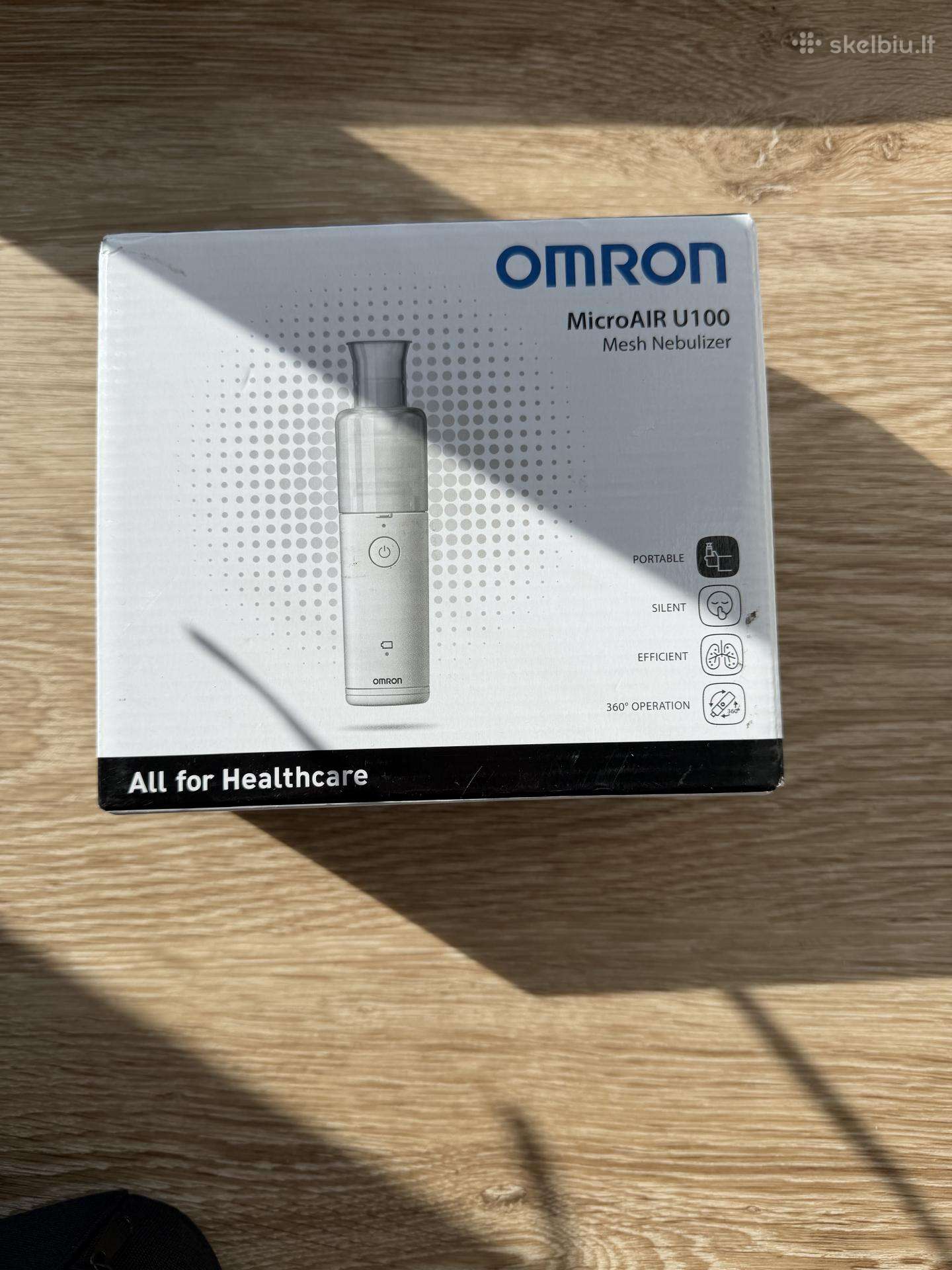 Omron microair U100 mesh nebulizer inhaliatorius