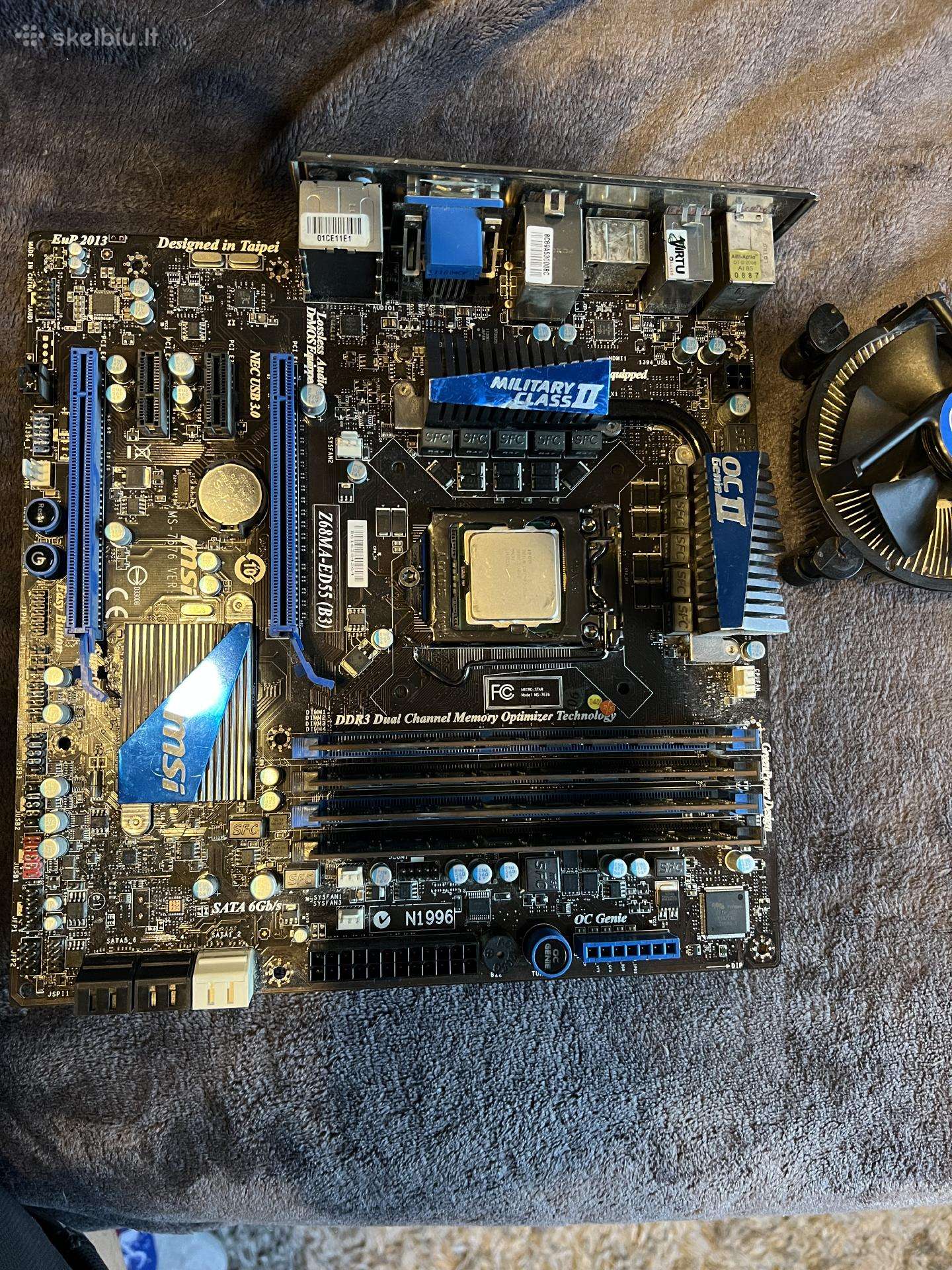 I5 2500, Z68ma, Ddr3 8gb
