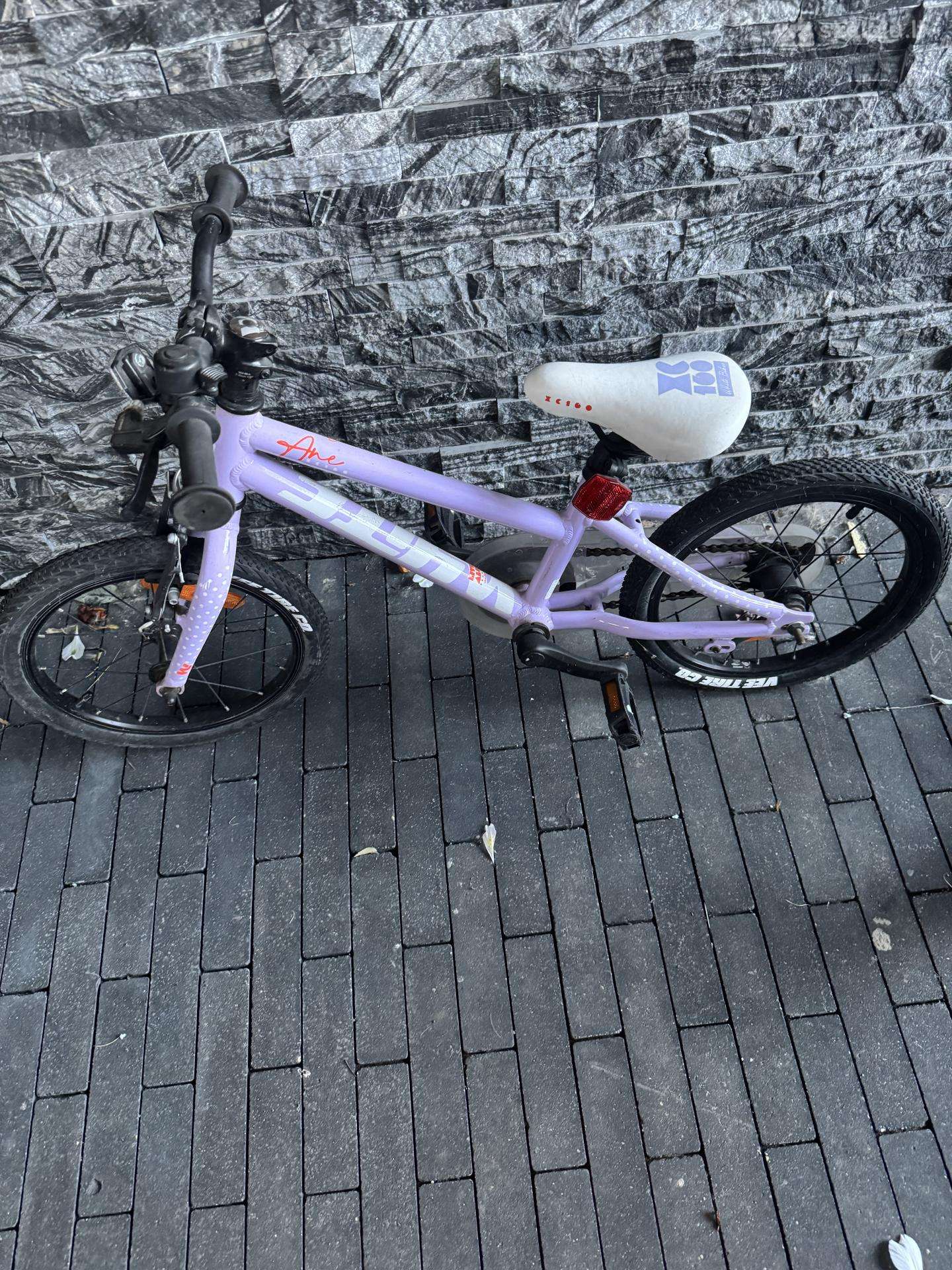 Vaikiškas dviratis White XC 160 Lite Ane (16colių)