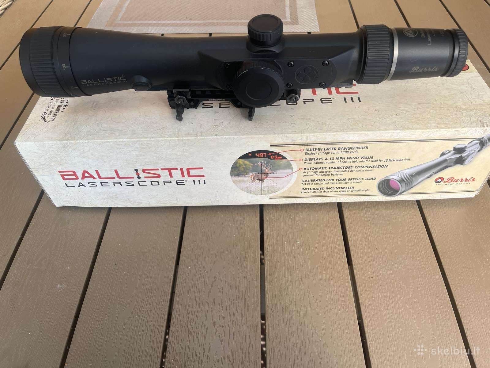 Parduodu optika Burris