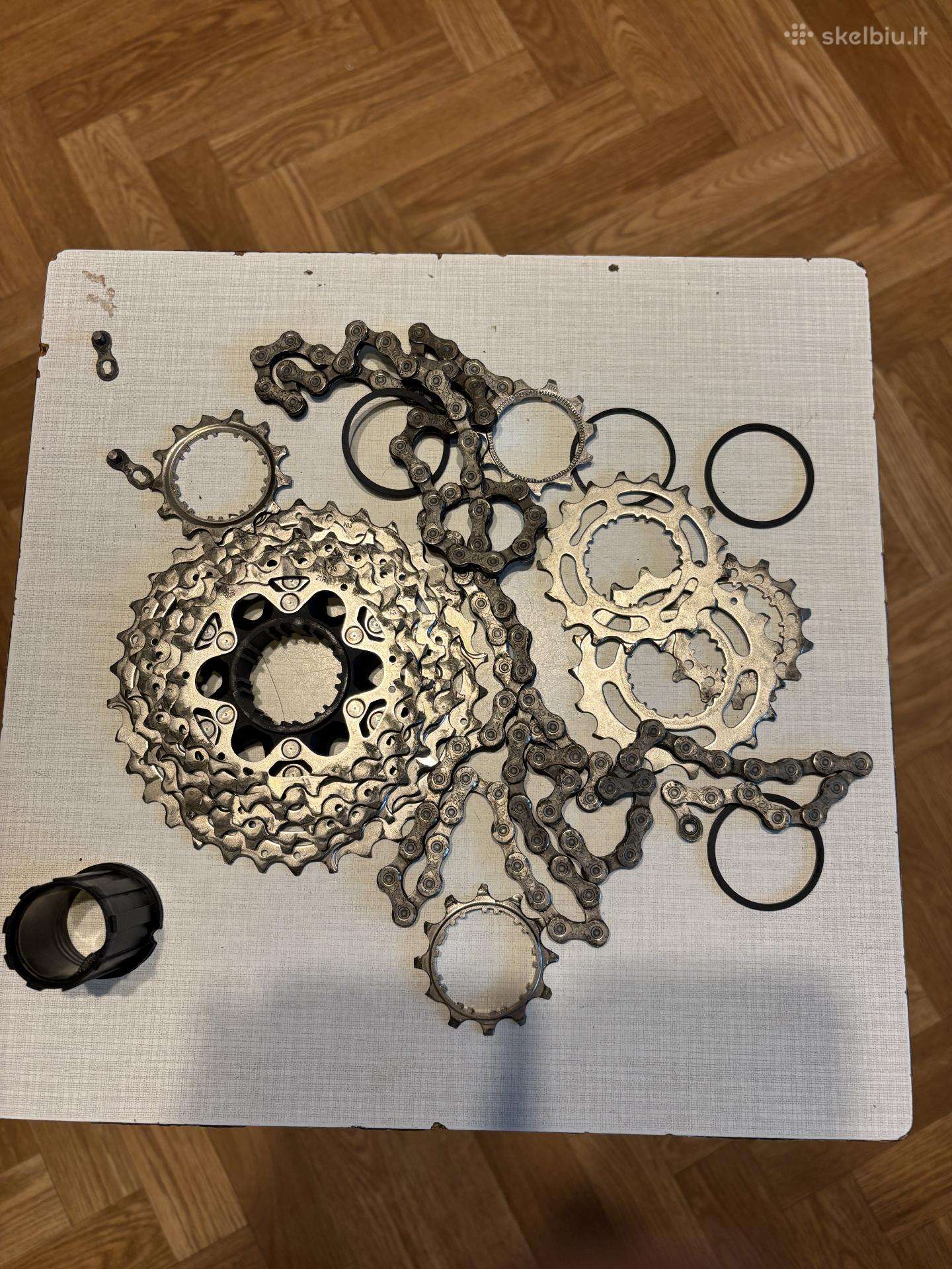 Parduodamas 12 speed galinis žvaigždžių blokas
