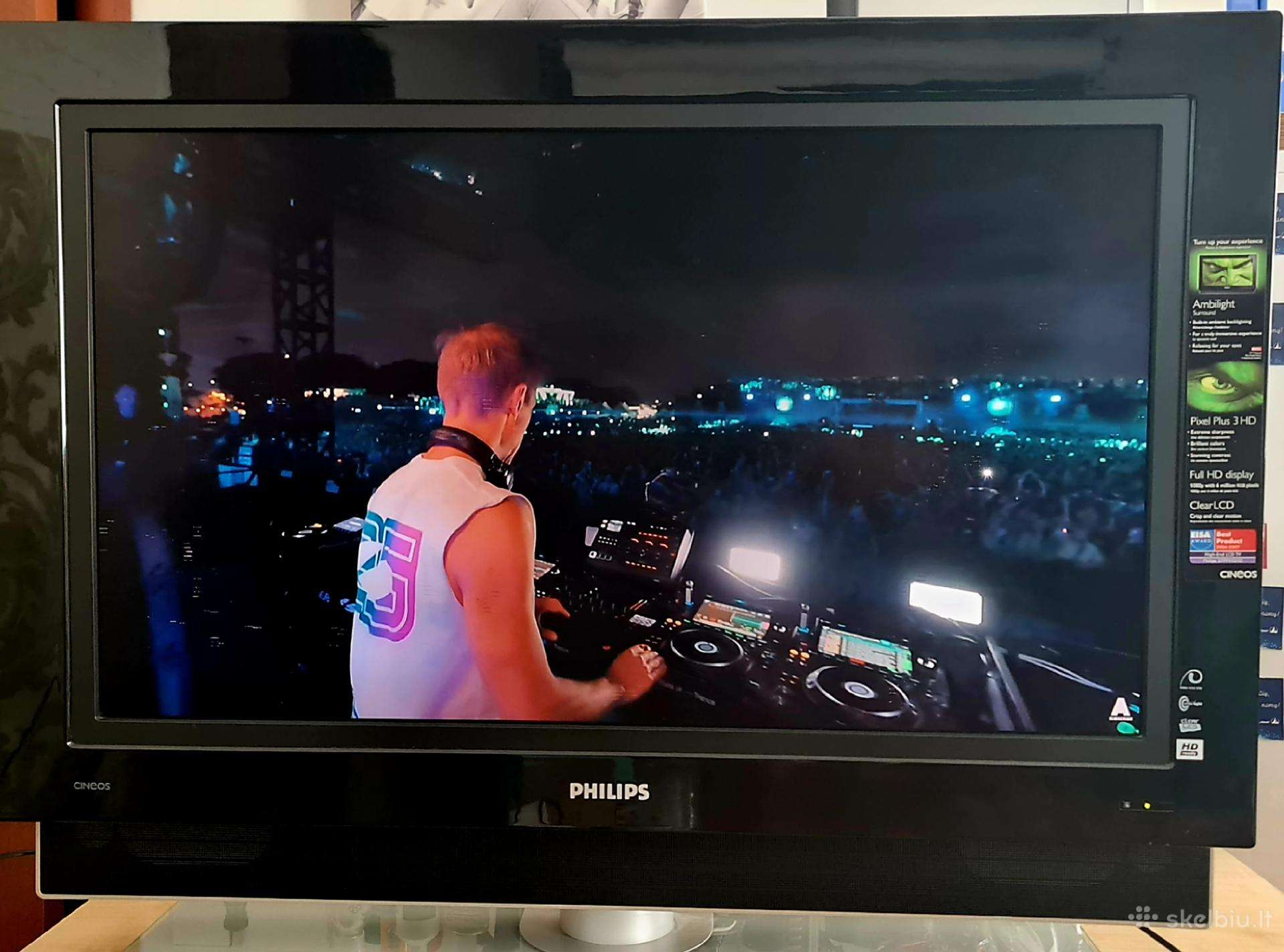 Televizorius Philips Ambilight 37pf9731d/10