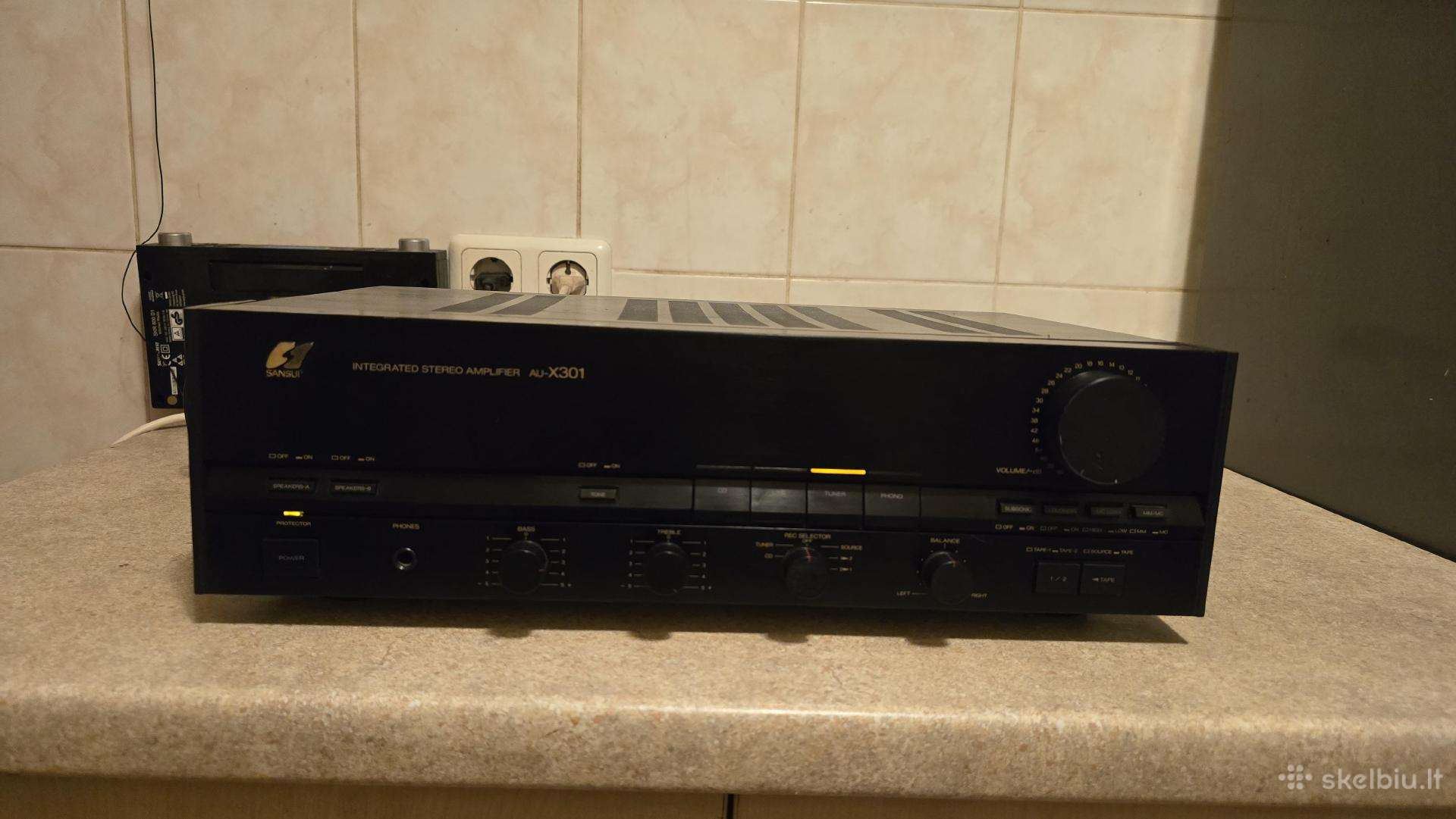 Sansui Au-x301 stereo stiprintuvas