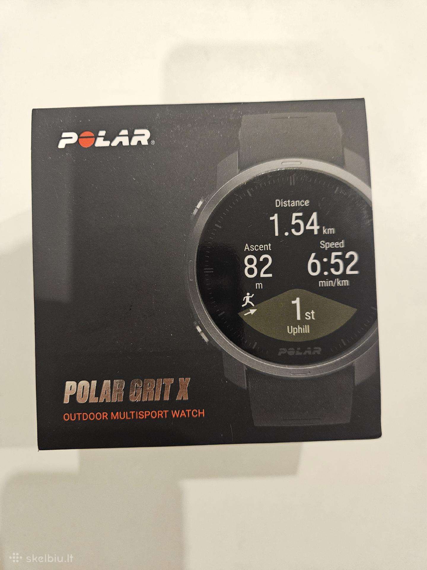 Polar grit x ismanusis laikrodis