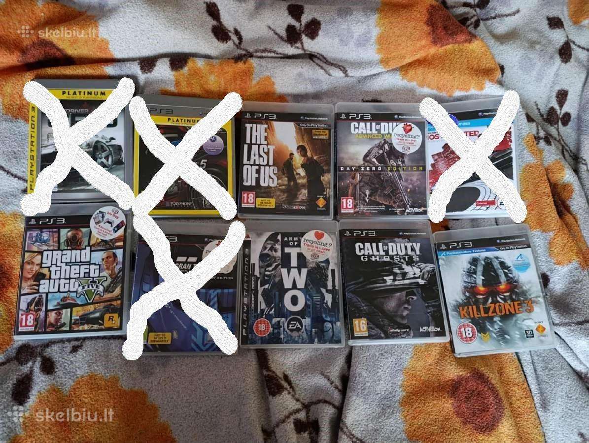 Naudoti PS3 žaidimai