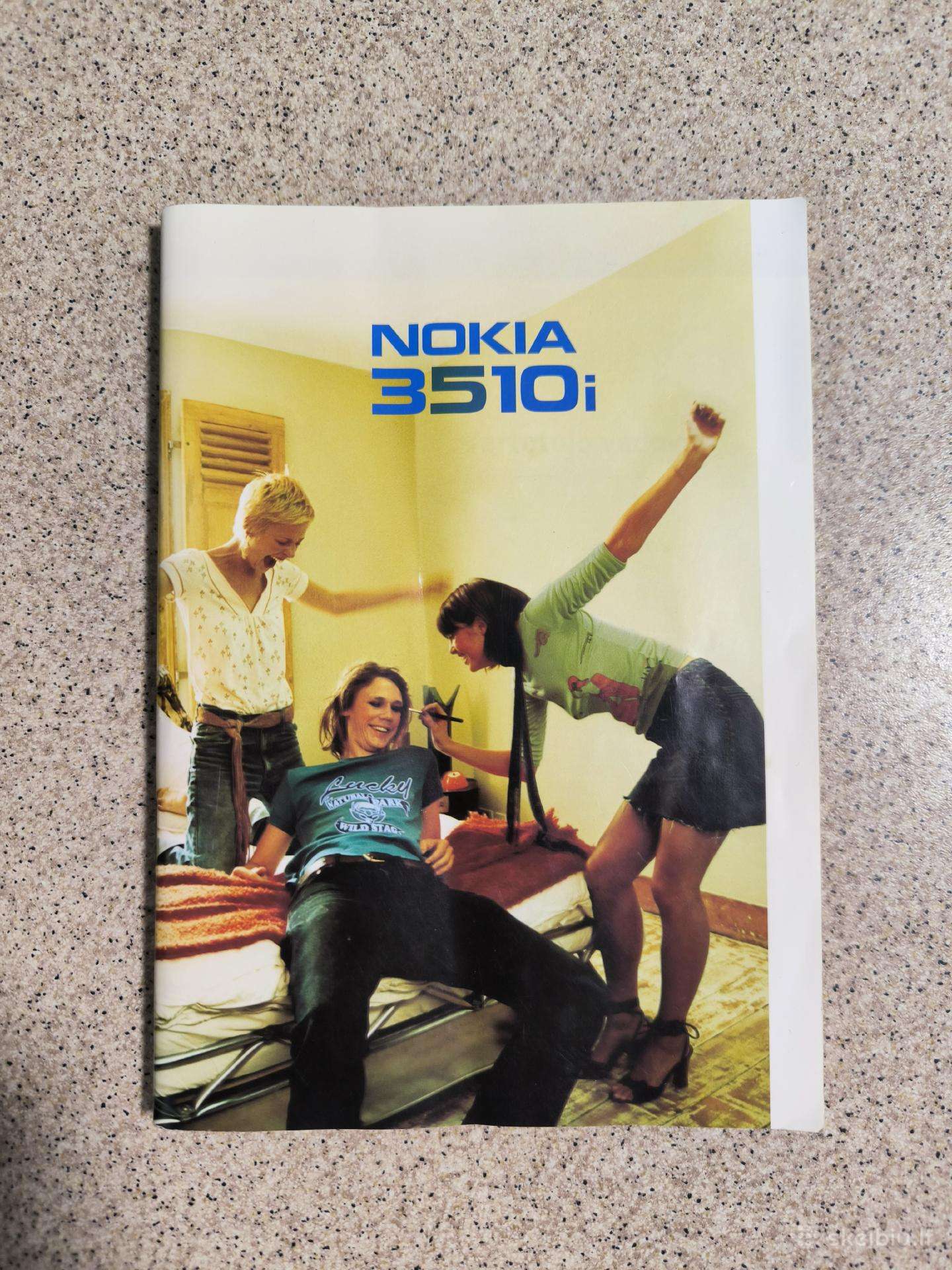 Nokia 3510i vartotojo vadovas