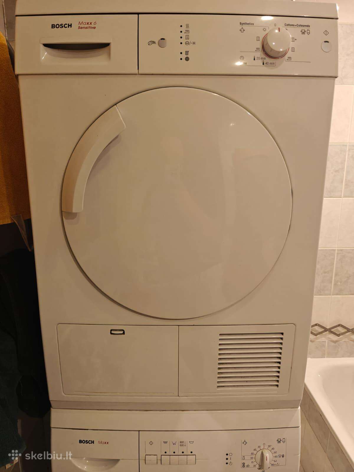 Bosch Maxx 6 Sensitive skalbinių džiovyklė