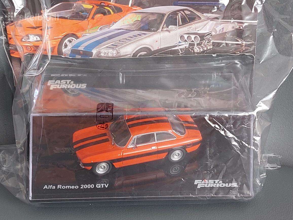 Parduodu Fast & Furious serijos modelius