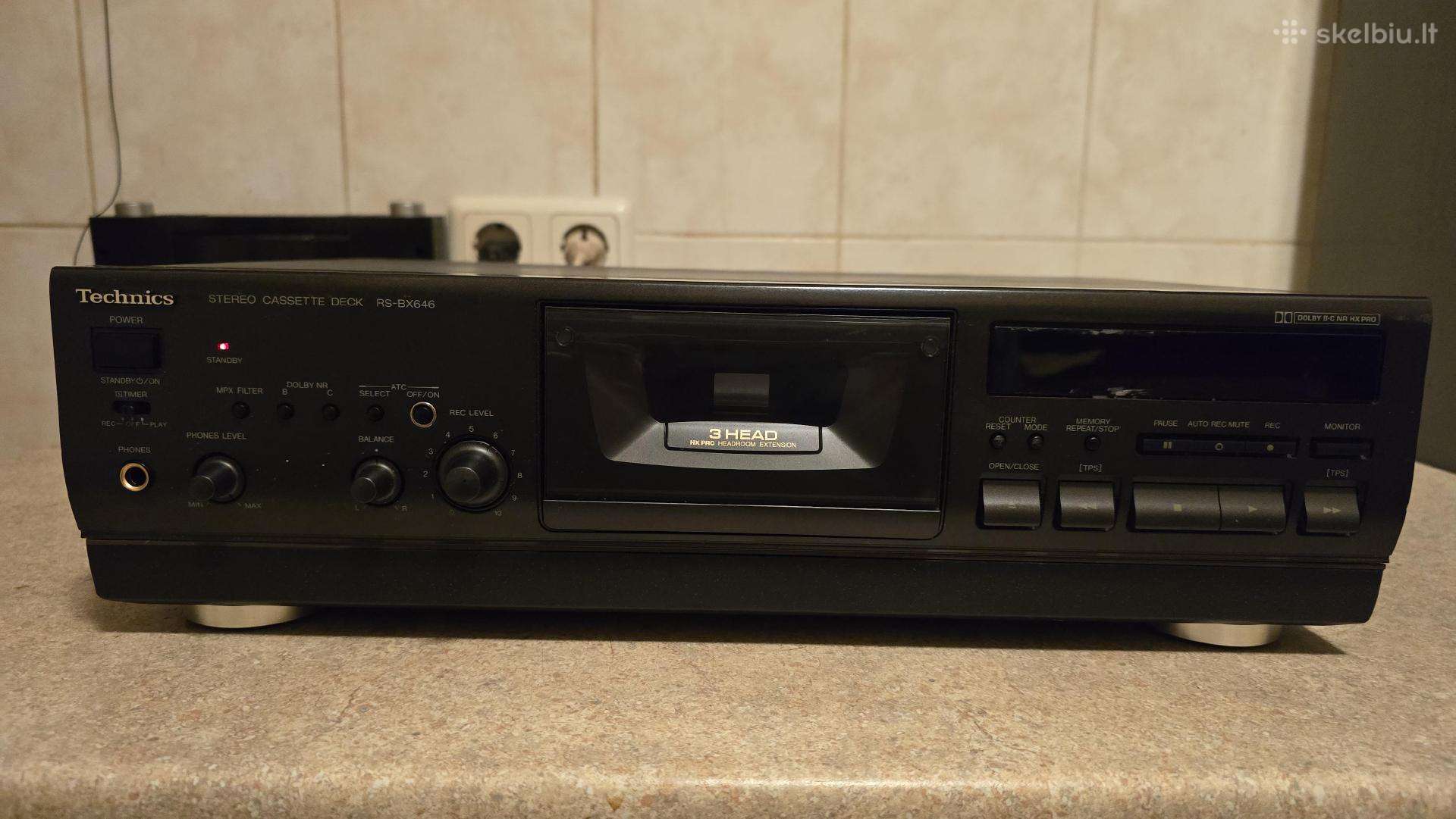 Kasetinė deka Technics RS-bx 646