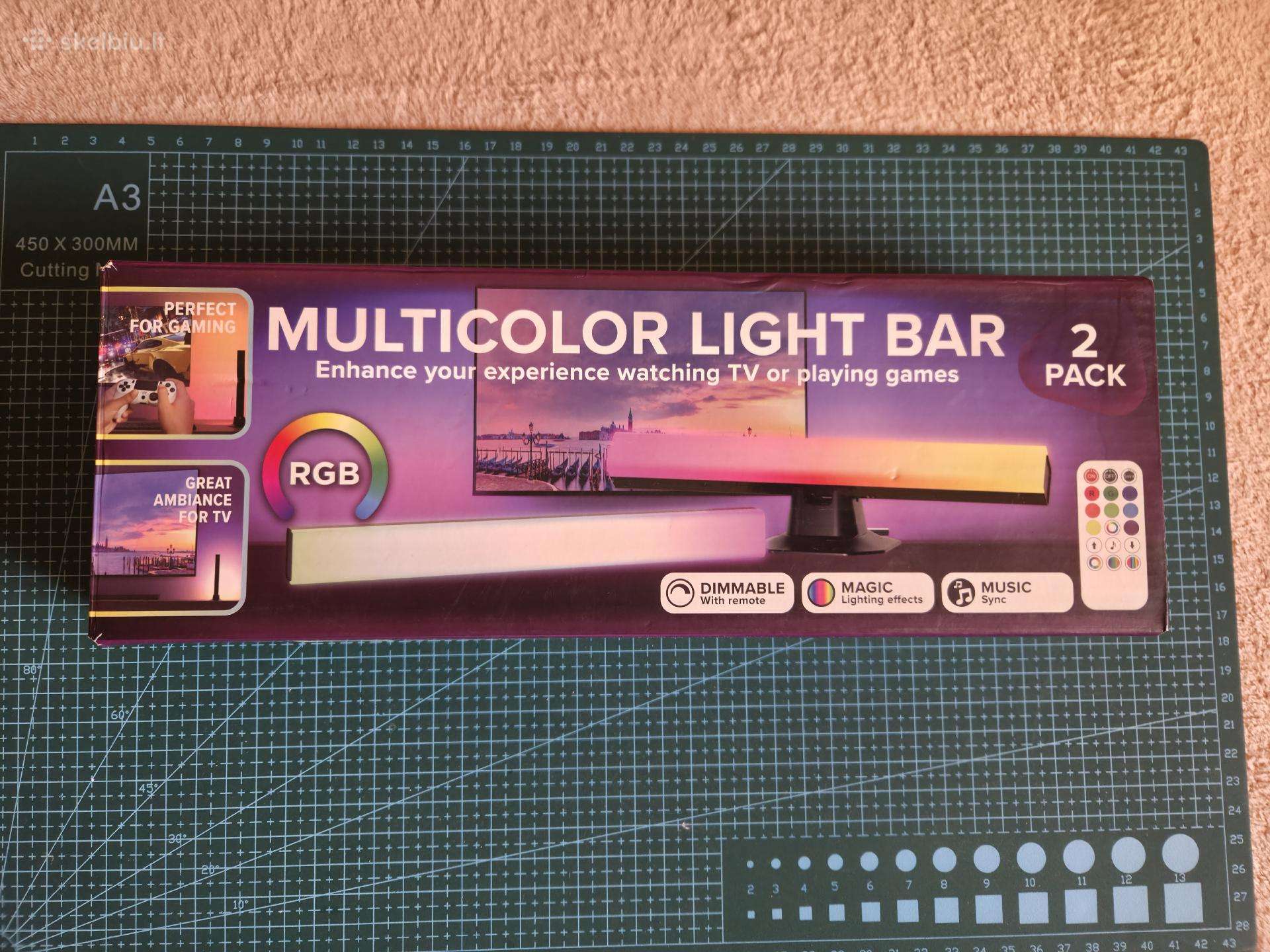 Rgb LED šviesos juostų komplektas Multicolor Light
