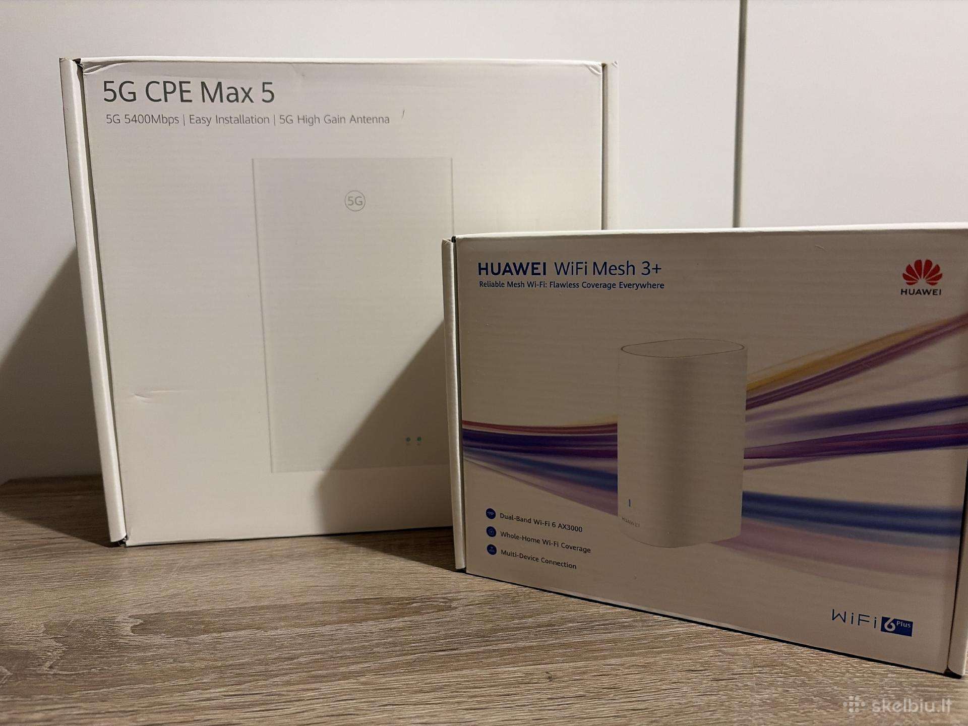 Huawei 5G antena + WiFi modemo komplektas