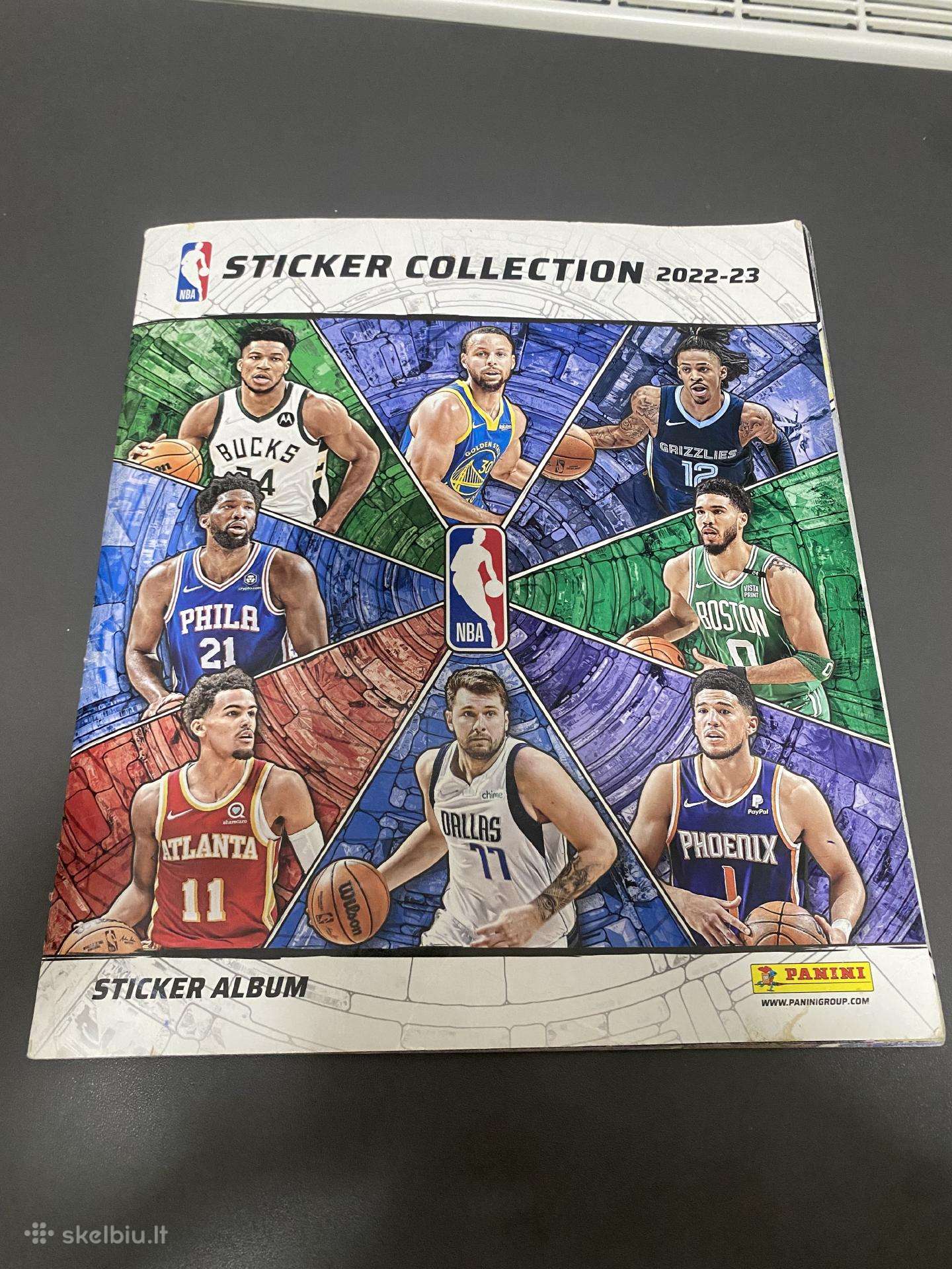 Nba Sticker Collection 2022–23 – pilnai surinktas