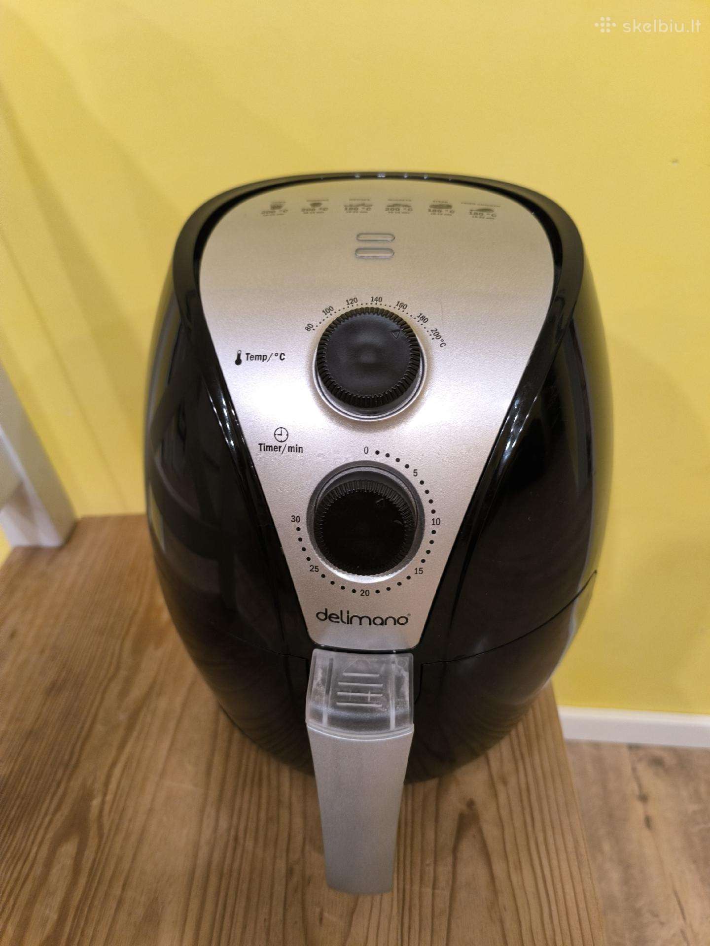 Karšto oro gruzdintuvė Delimano Air Fryer