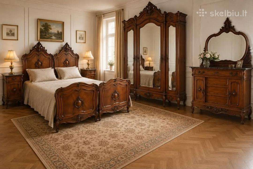 Louis XV baldu komplektas