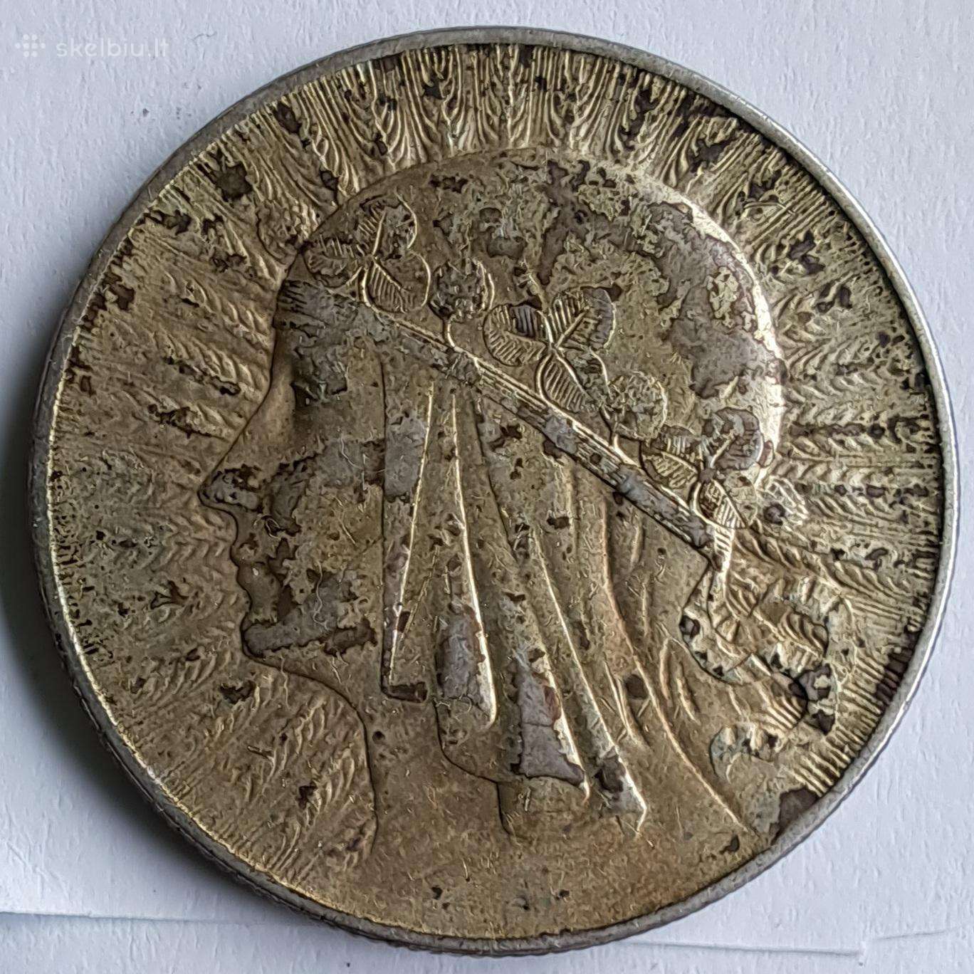 1933 Lenkija 5 zlotai