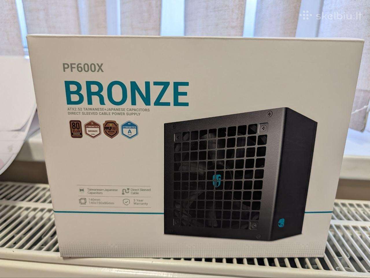 Naujas Maitinimo blokas Deepcool Pf600x