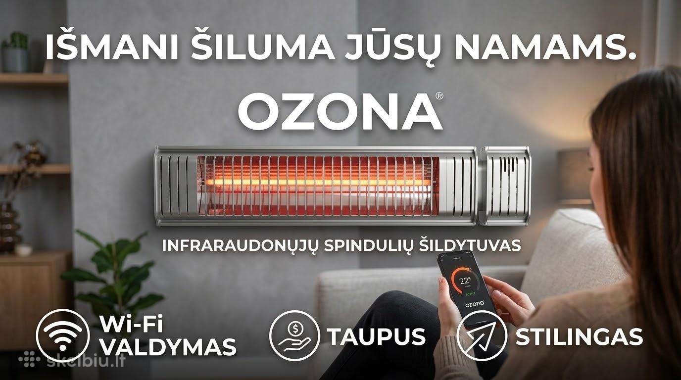 Elektrinis sildytuvas,infrared su pultu