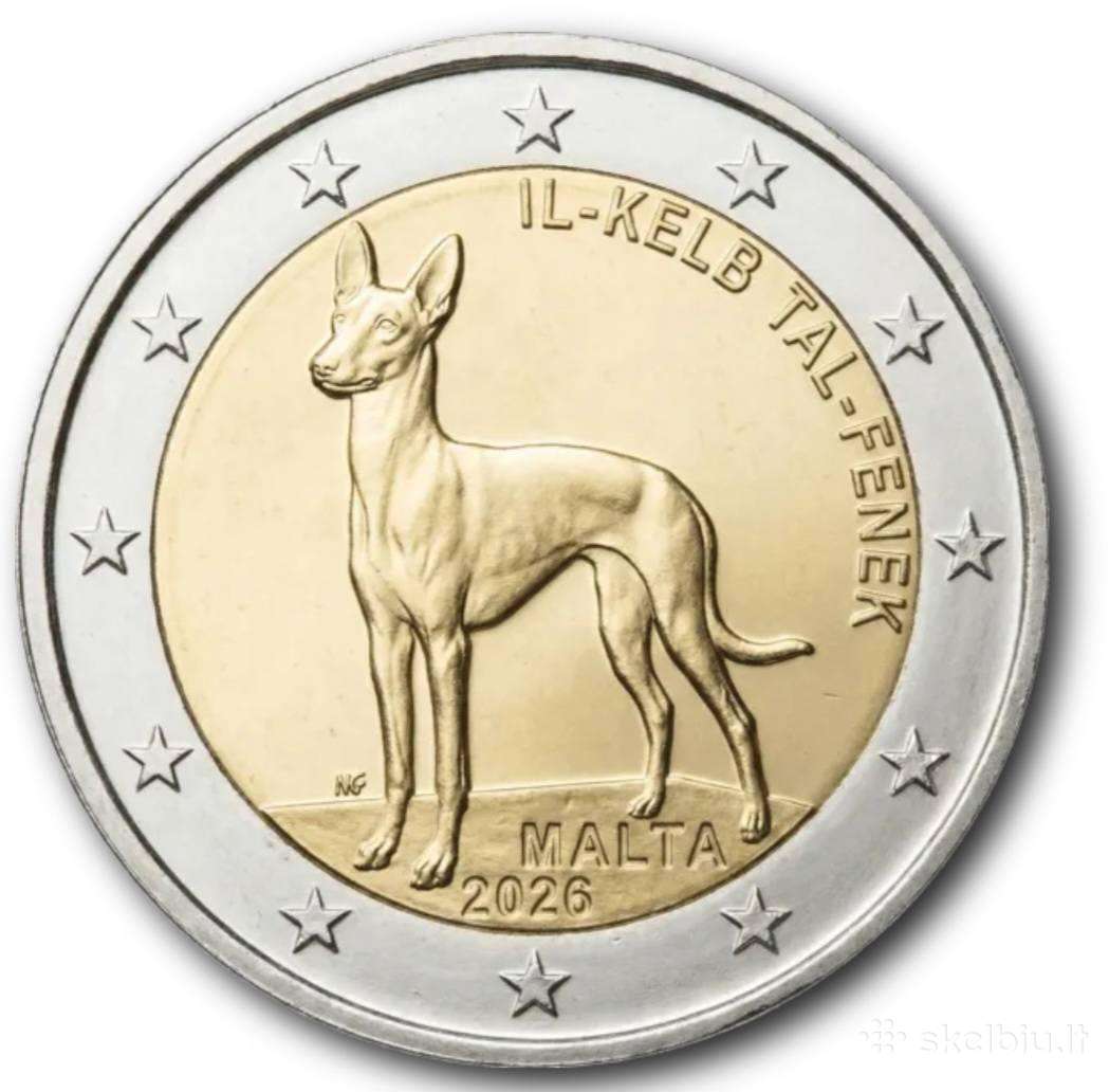 Maltos proginės euro monetos