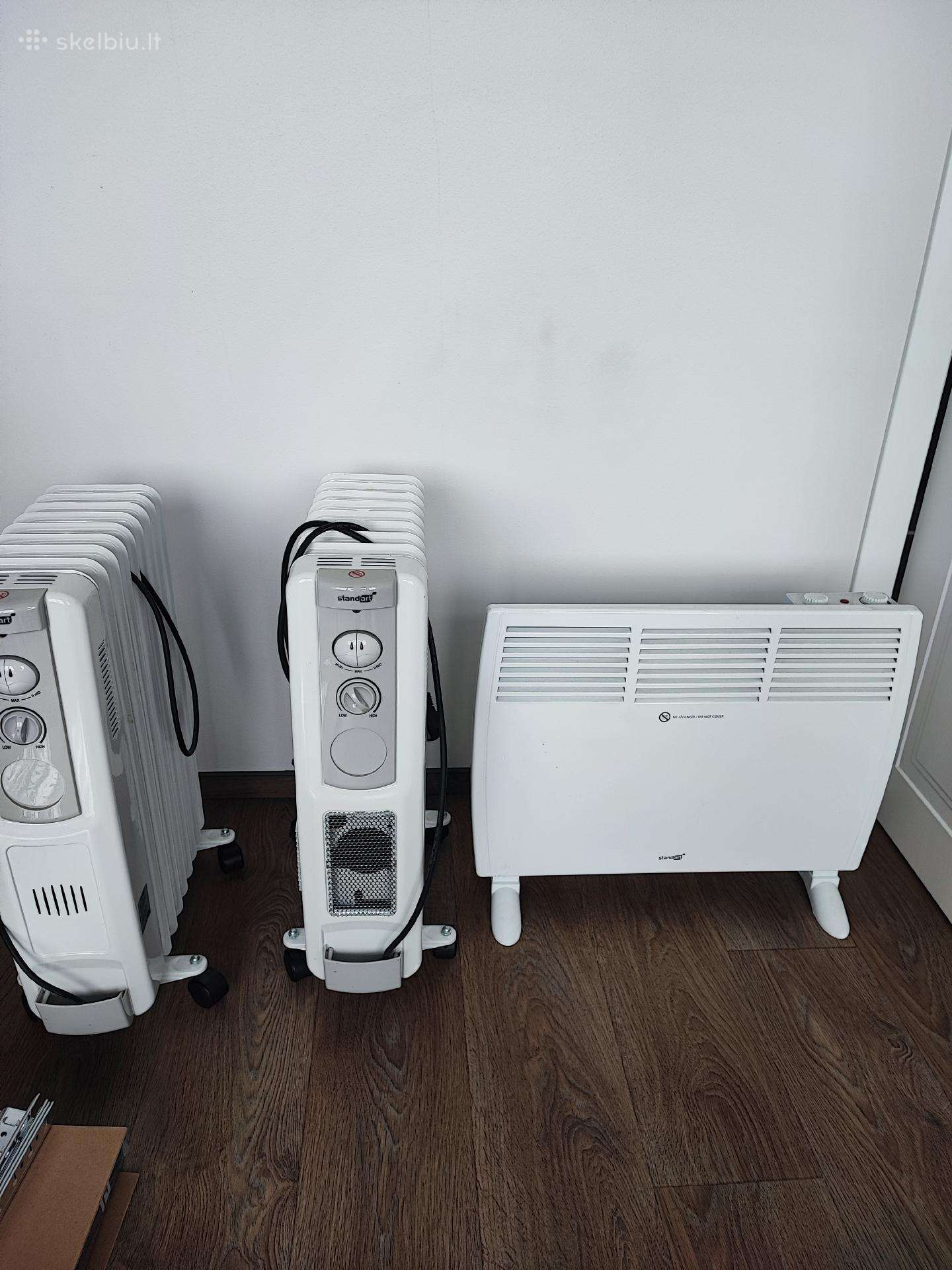 Tepalinis ir elektrinis šildytuvas/radiatorius