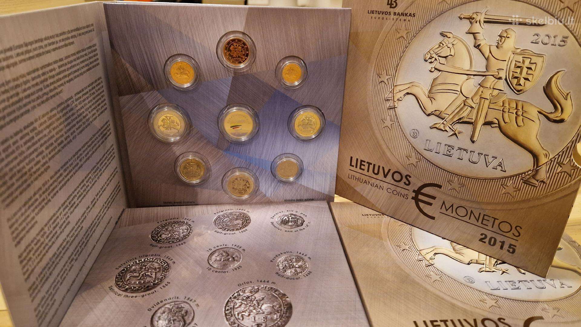 Lb 2015m eurų rinkinys (Proof)