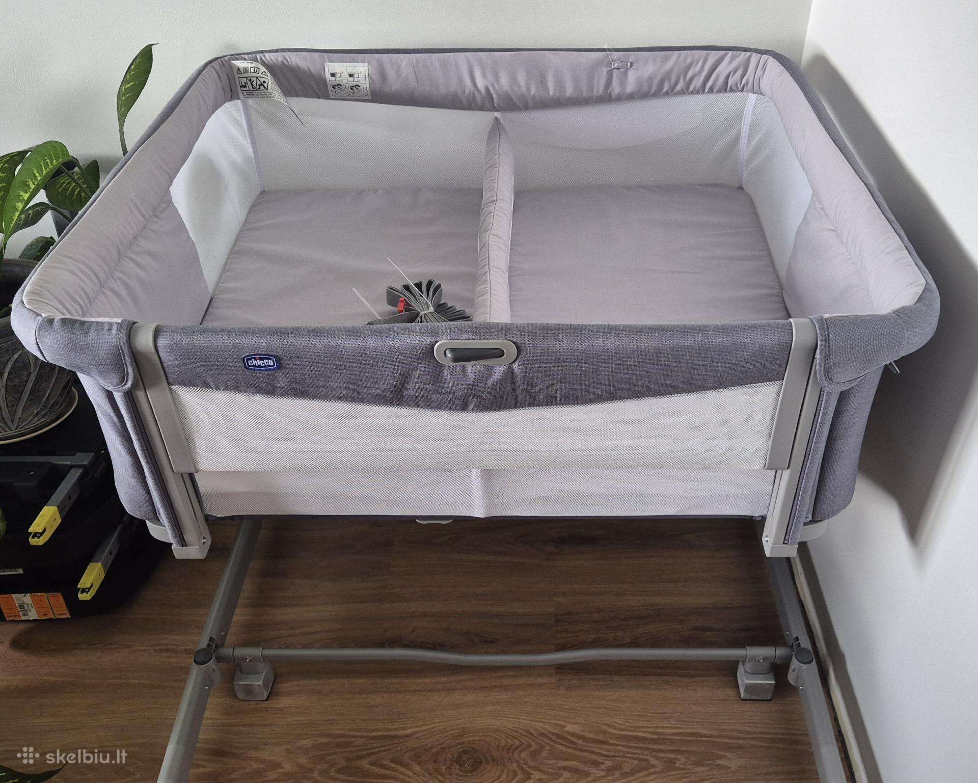 Lovytė dvynukams - Chicco Next2me twins
