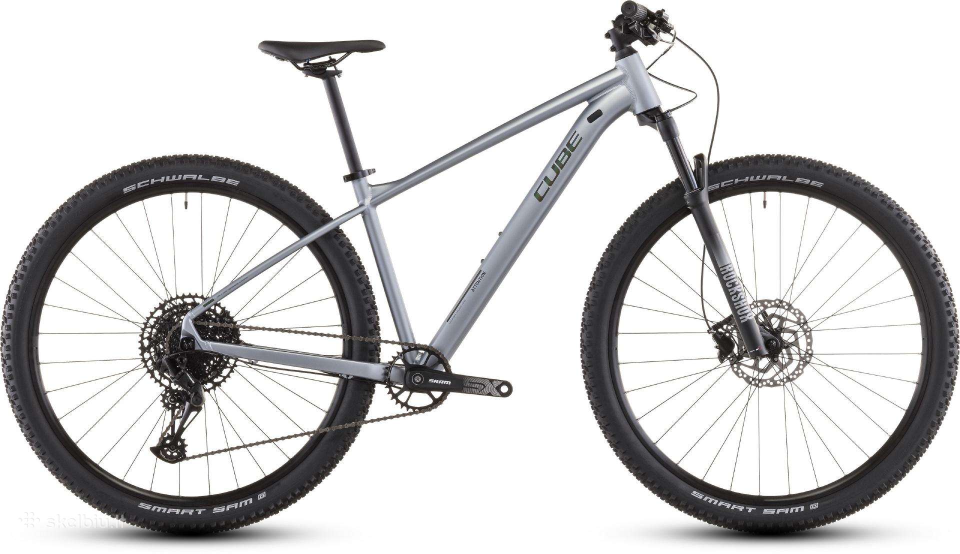 MTB dviračiai Cube Attention SLX 29 Dyd. M ir XXL