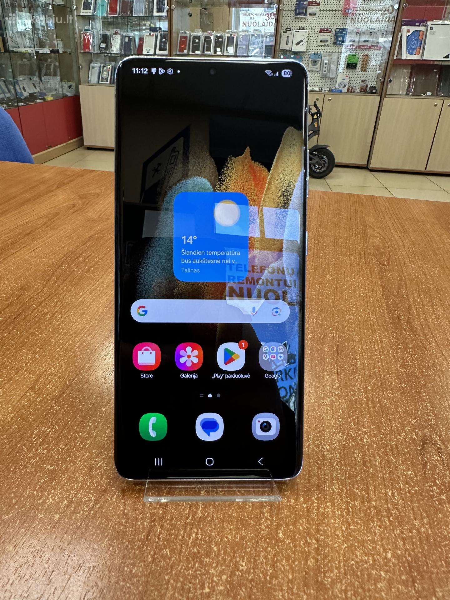 Samsung G998 Galaxy S21 Ultra 5G 128 GB (naudotas)