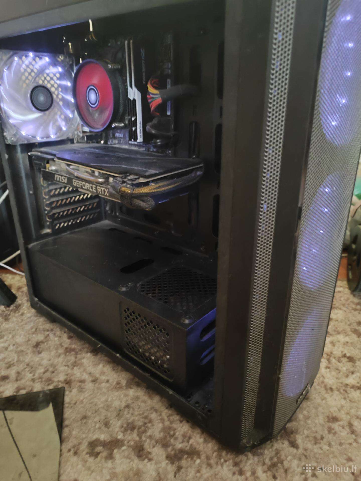 Žaidimų Pc (Rtx 2070 Super / i5-9400f / 32gb RAM