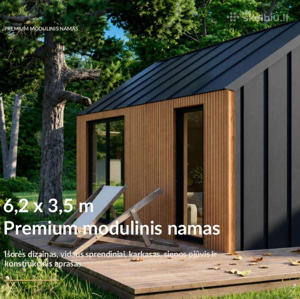 Modulinis namas Eikra 22 m2 nuo 9 900 €