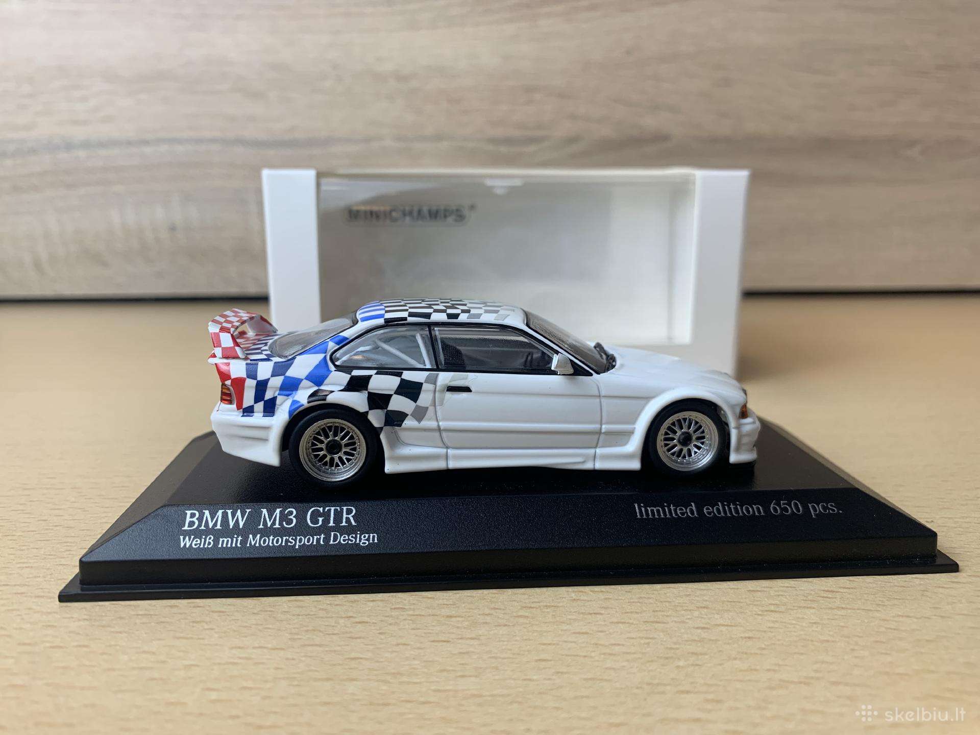 Bmw M3 (E36) Gtr, 1993 - 1:43 Minichamps
