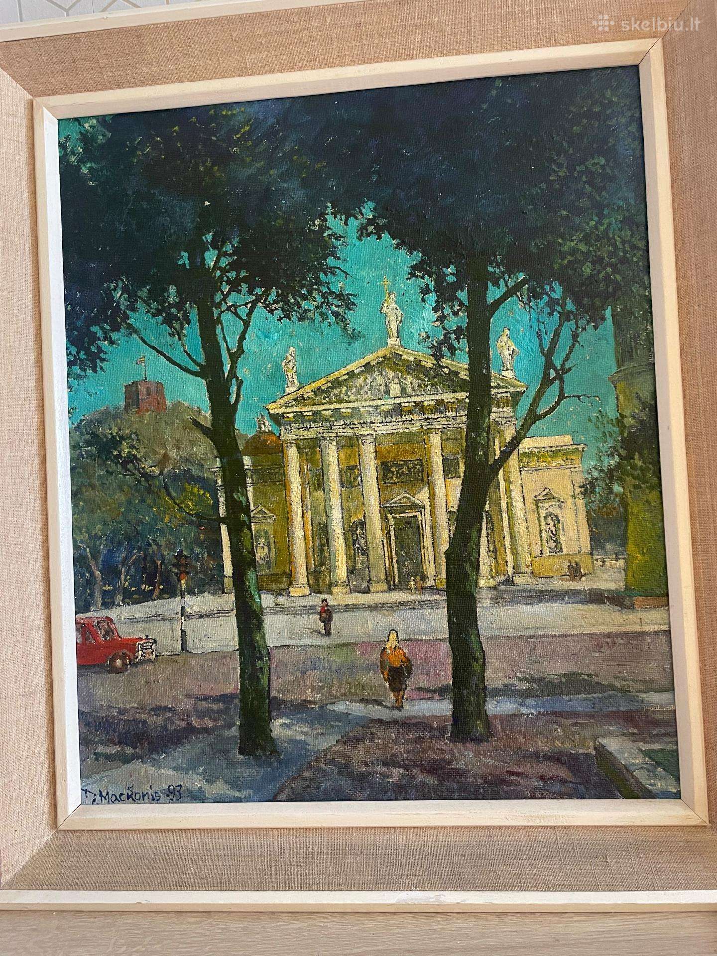 Paulius Mackonis "Vilniaus arkikatedra" 1993