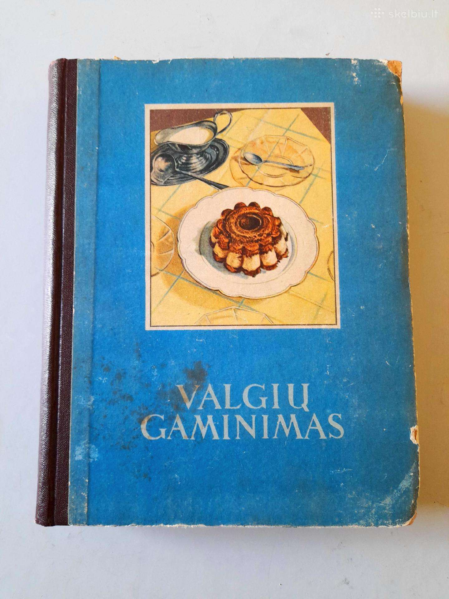 Knyga "Valgių gaminimas" 1956m.