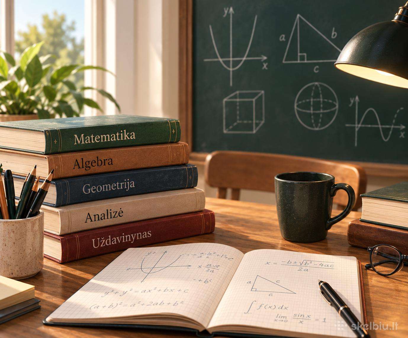 Matematikos korepetitorius Plungėje 11–12 kl. ir