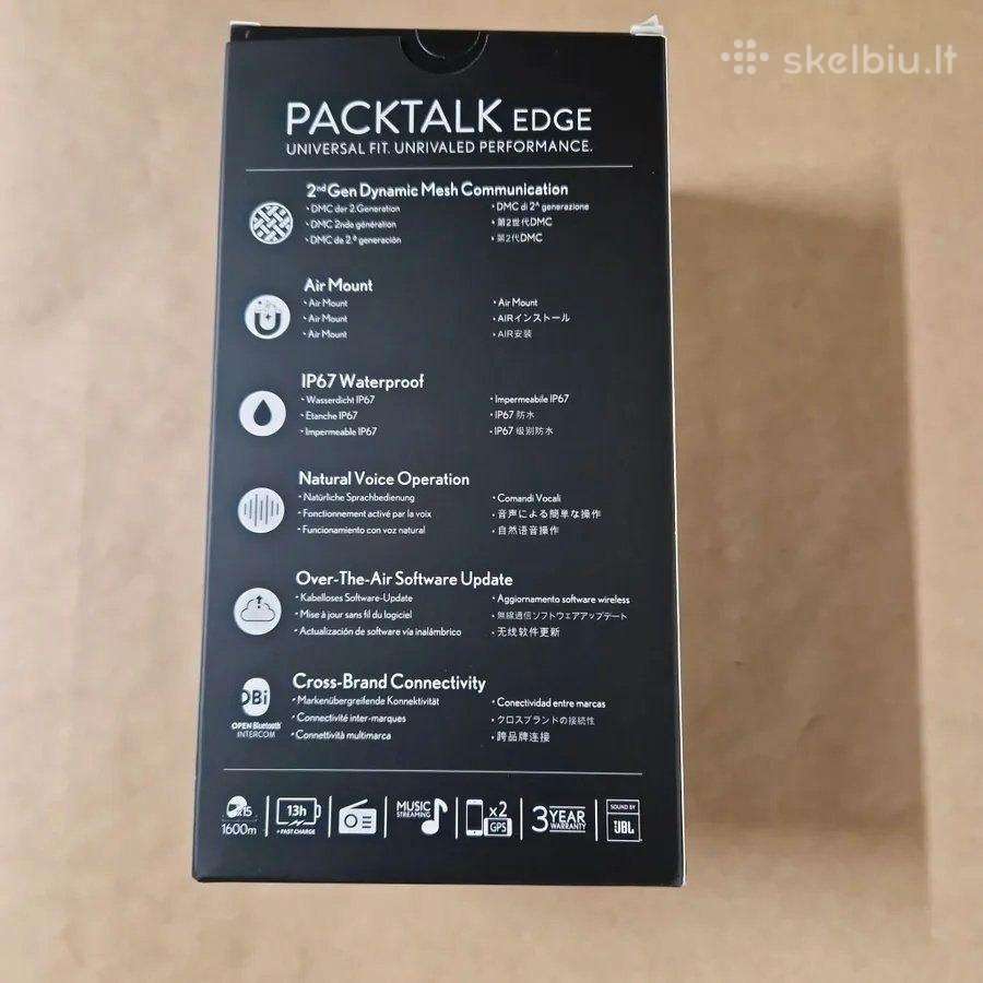 Cardo Packtalk Edge Duo motociklinis intercomas