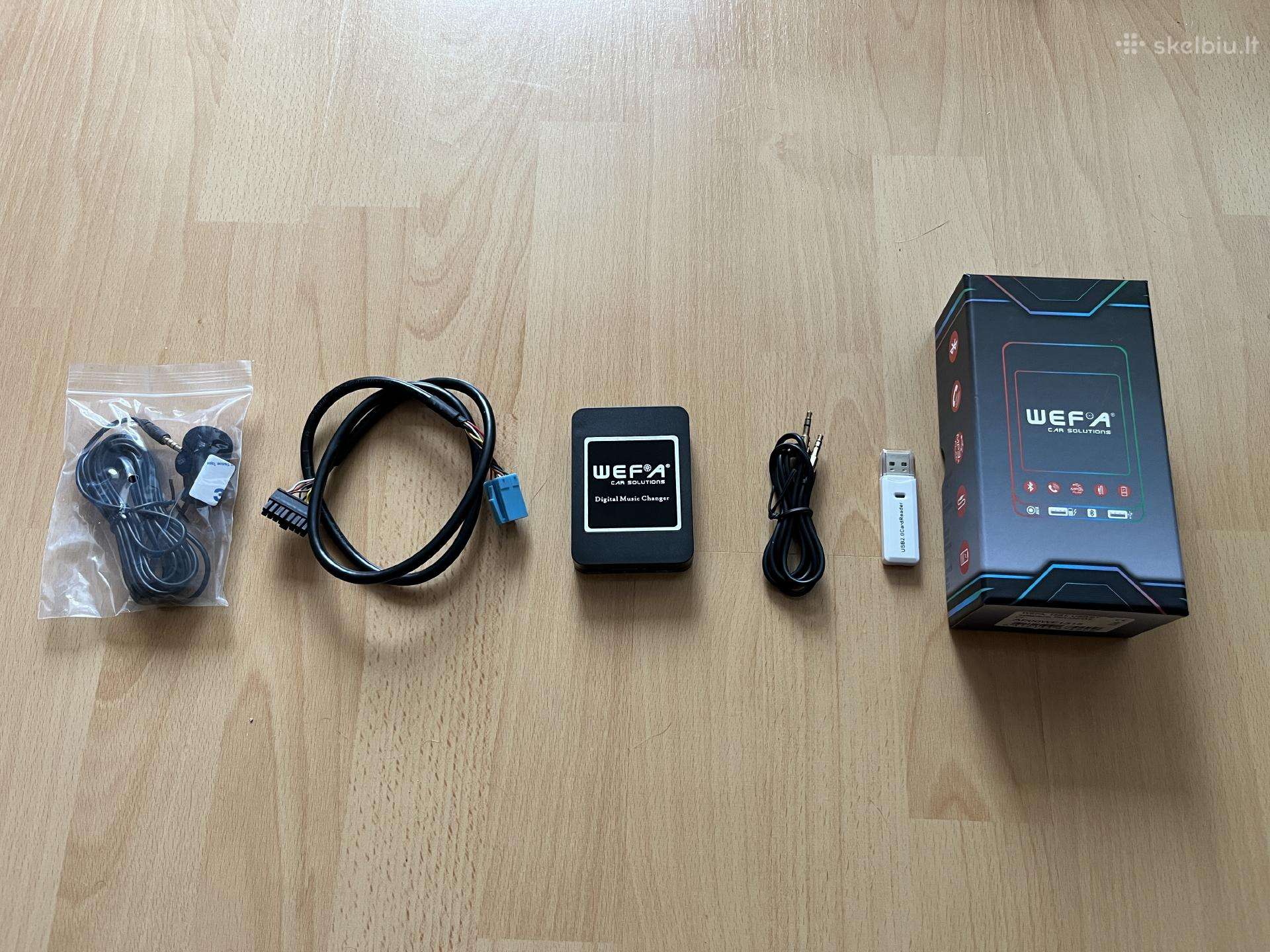 Wefa Usb/bt Rd3 modulis Peugeot ir Citroen