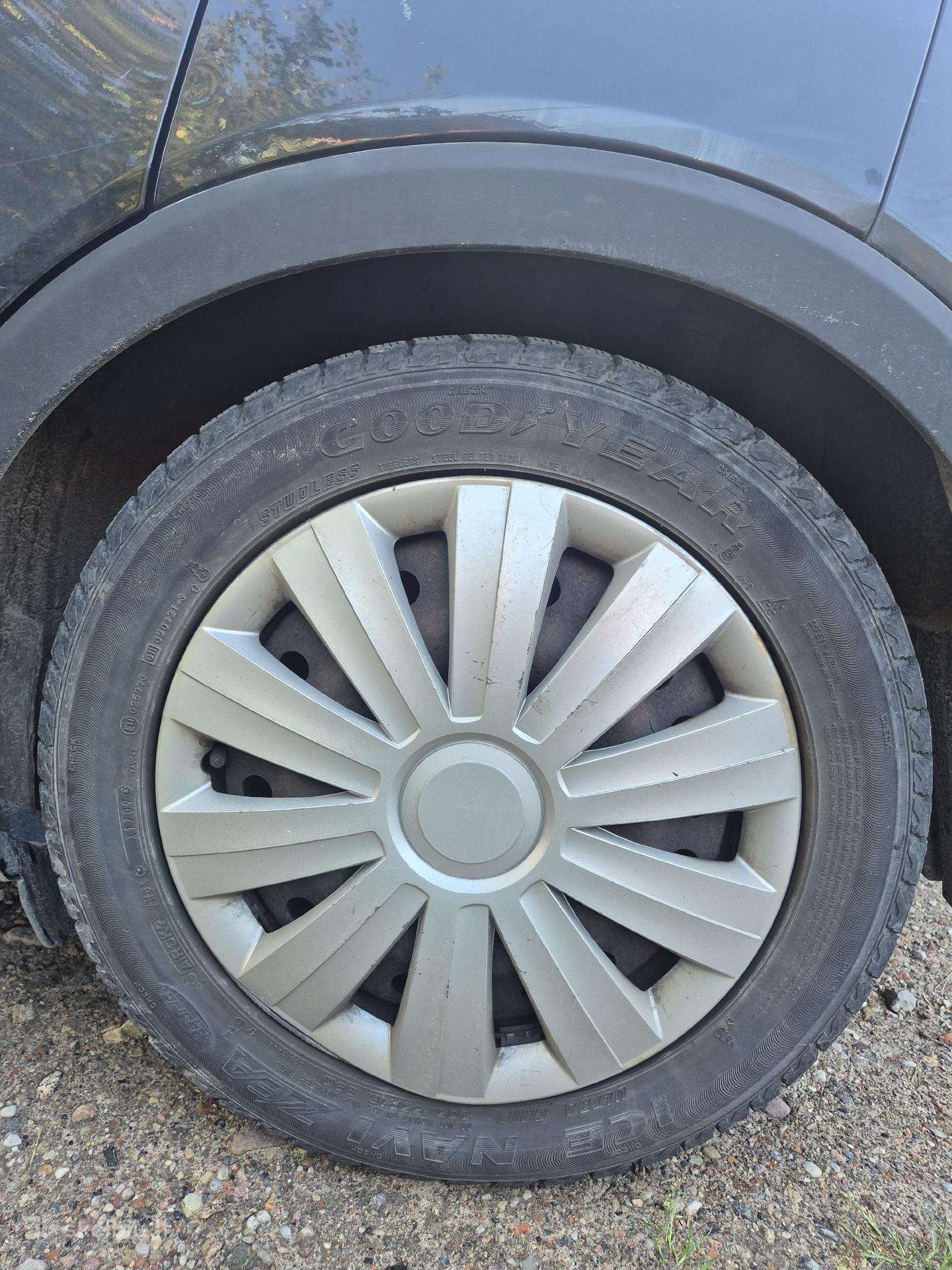 R16 Ratai su M+s padangom 205/55