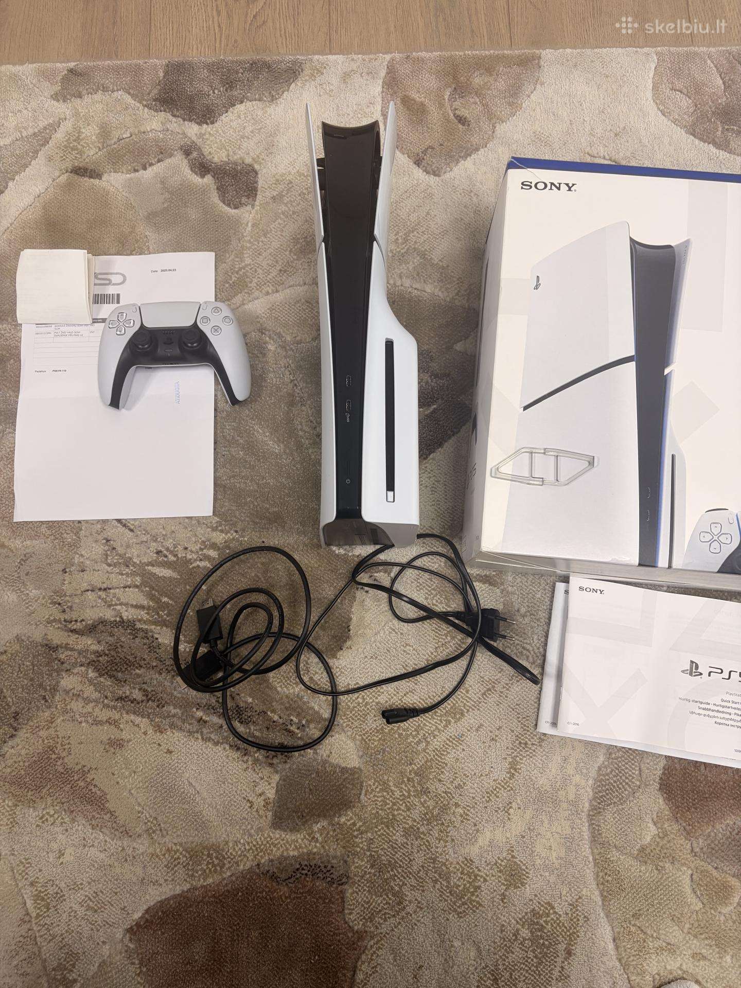 Ps5 slim disc 2pulteliai idealios bukles+garantija