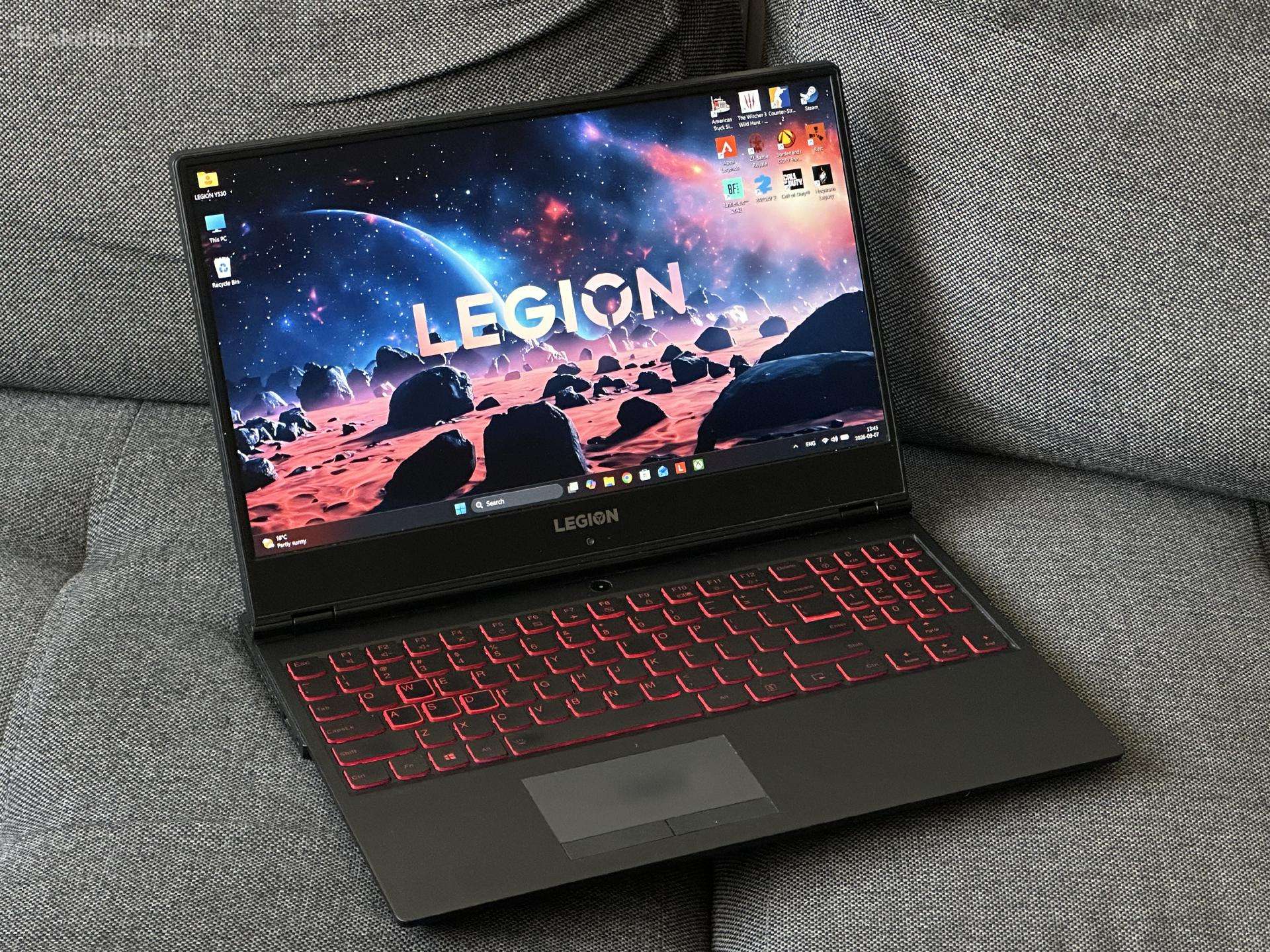 Parduodu Legion, su I5, 16gb, 512gb, Gtx 1050 4gb