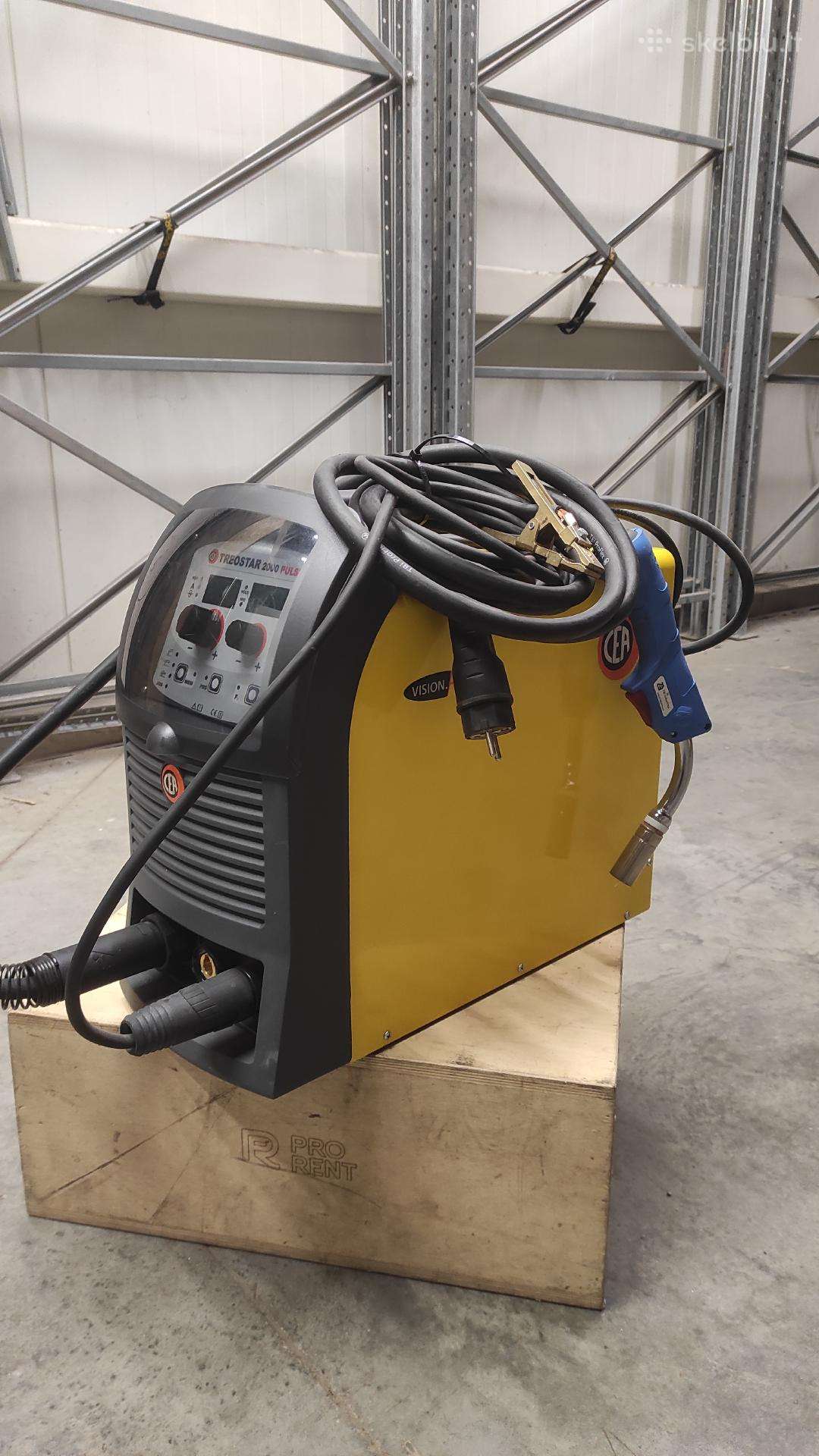 Treostar 2000 pulse suvirinimo aparatas