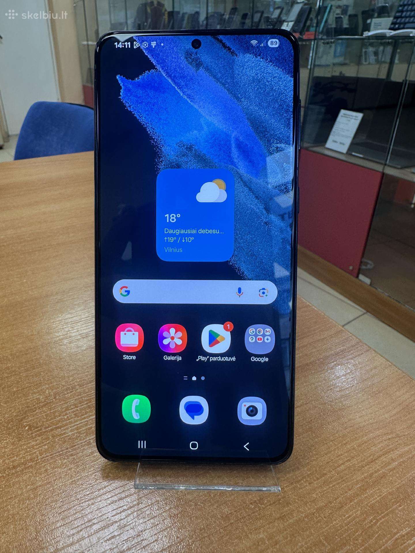Samsung Galaxy S21 Plus 5G 128gb (naudotas)
