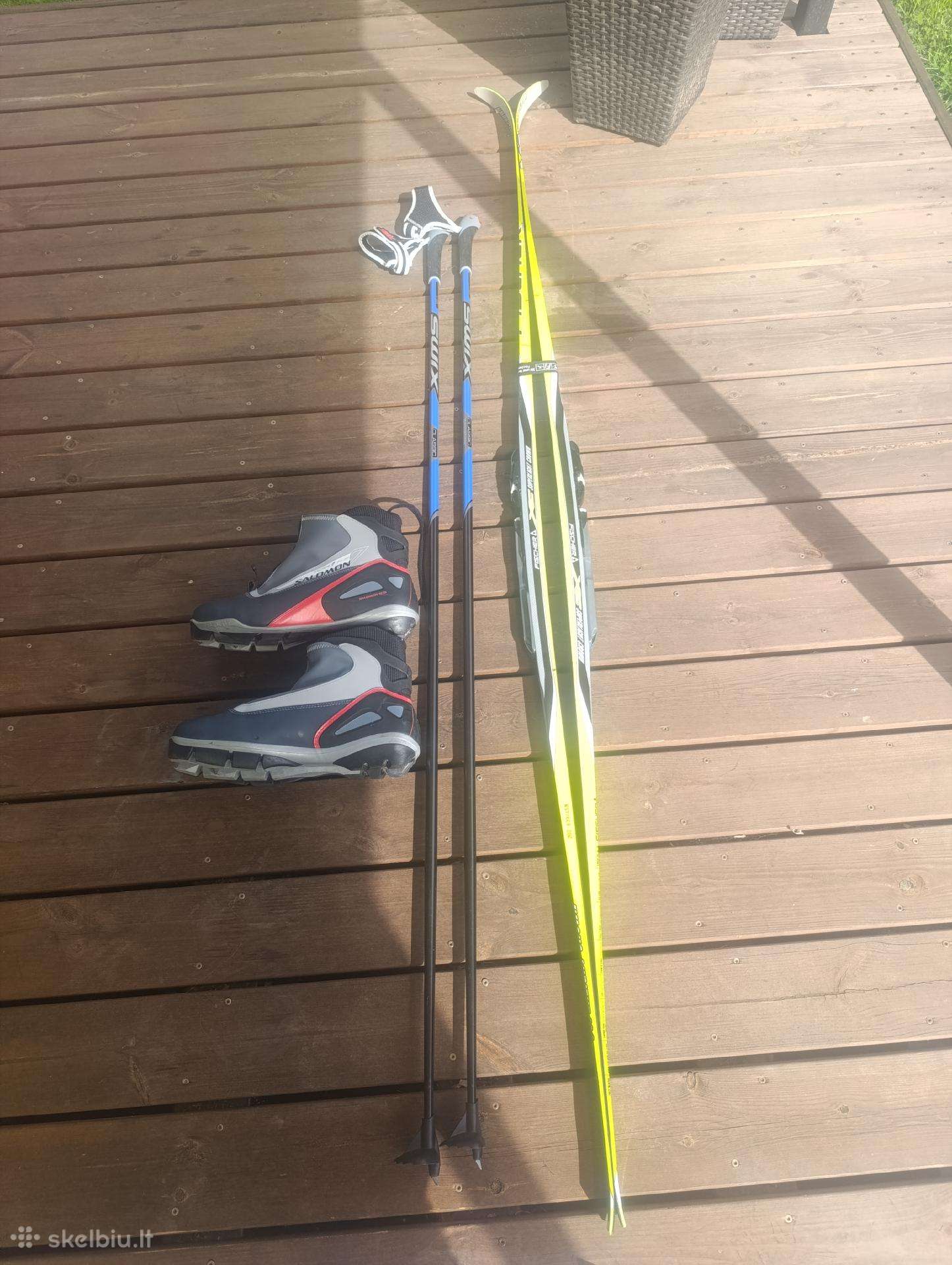 Fisher lygumos slidžių kompl.su Salomon batais 46