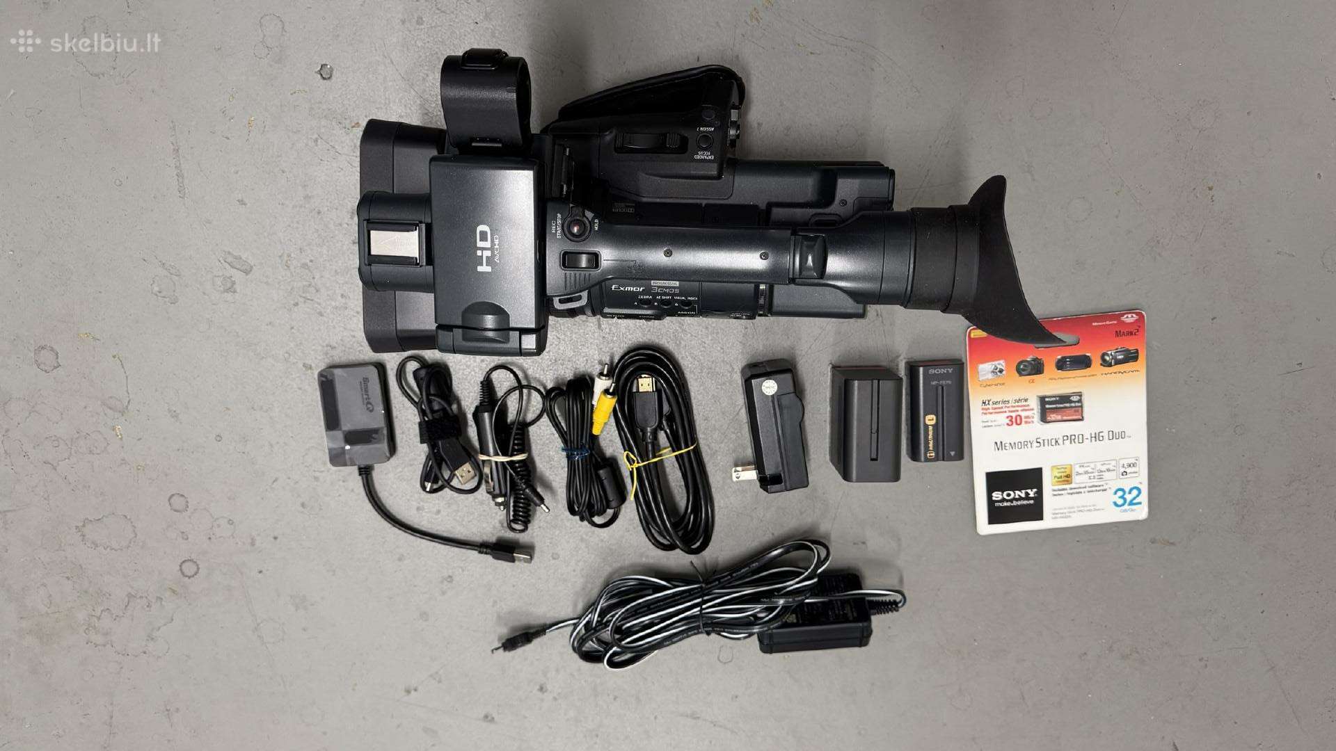 Sony Hdr-ax2000 HD Avchd, manfrotto stovas