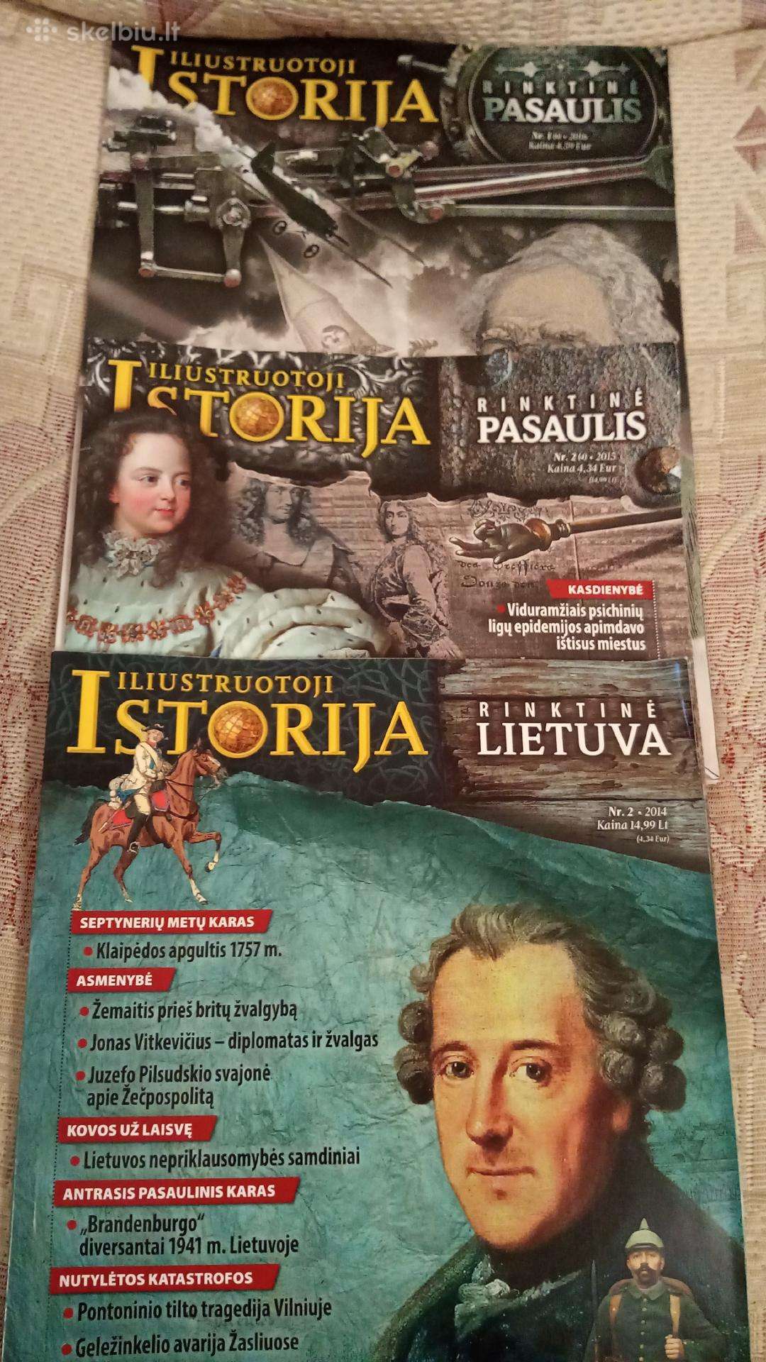 Iliustruotoji istorija rinktinės 3 vnt