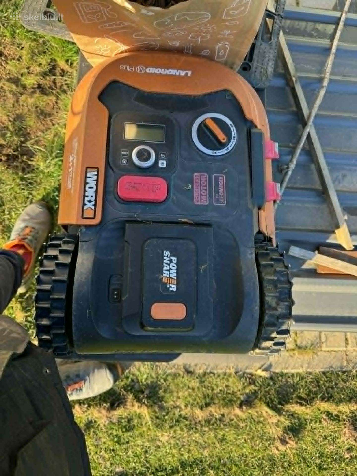 Worx Landroid M700 Plus vejos robotas